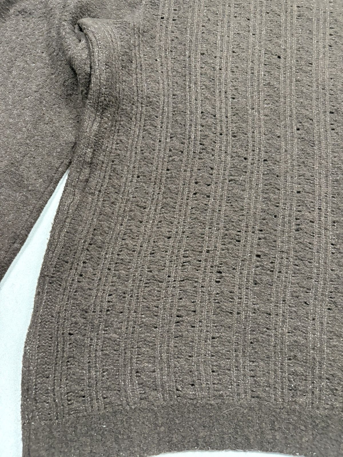 Ann Demeulemeester Ann Demeulemeester Open Knit Sheer Wool Sweater Avant Garde Size M / US 6-8 / IT 42-44 - 23 Thumbnail