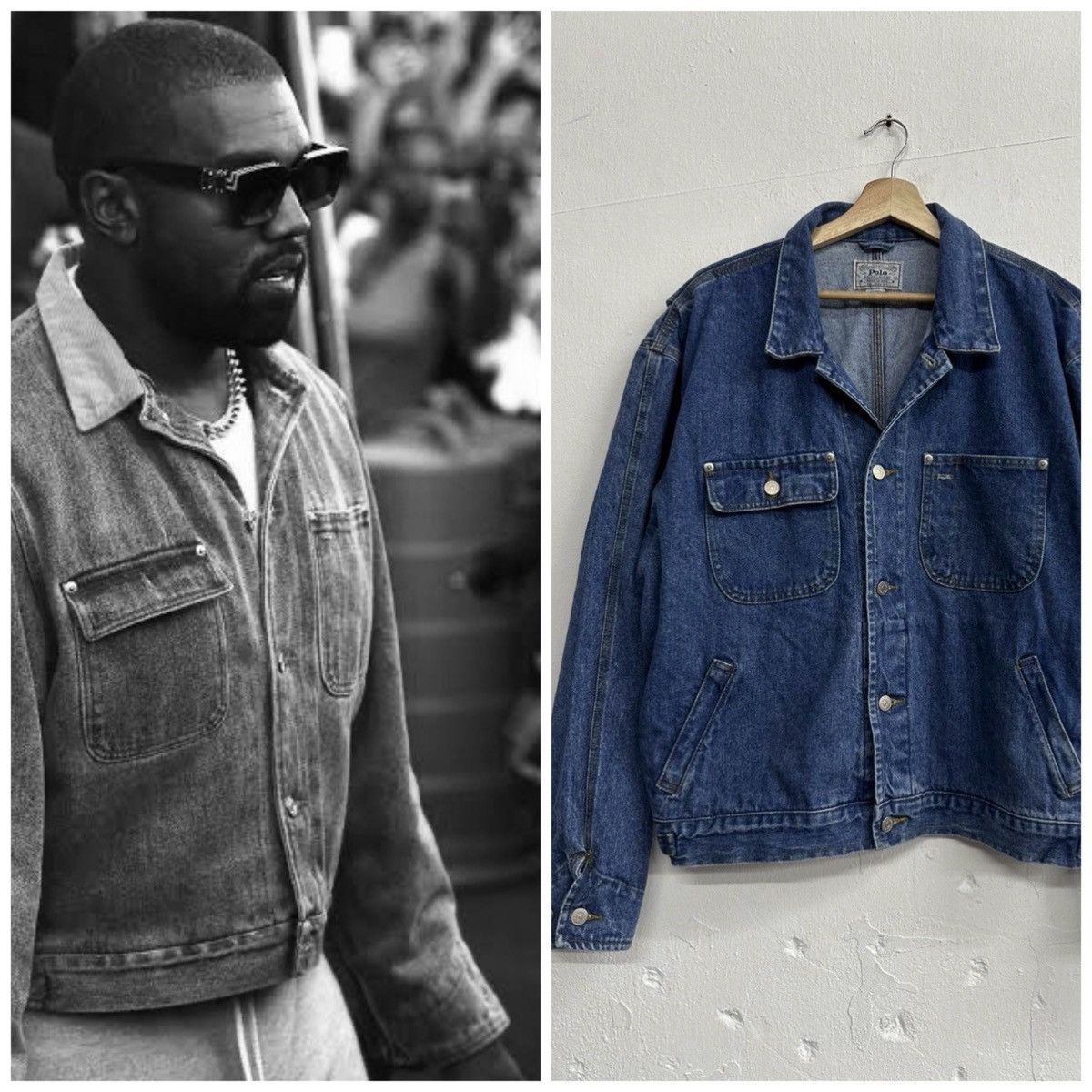Polo Ralph Lauren 90’s Polo Ralph Lauren Denim Ye’ Style Jacket Size US M / EU 48-50 / 2 - 1 Thumbnail