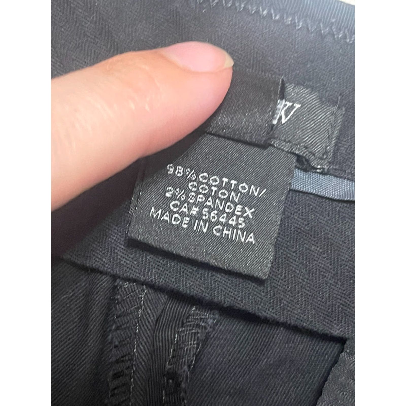 J.Crew J.Crew Pants Women's 00 Black Cafe Capri Dark Wash Straight Capris Casual Fall Spring Summer 00 Womens Pants Regular Straight Inseam 26 in Size 24" / US 00 / IT 34 - 4 Thumbnail