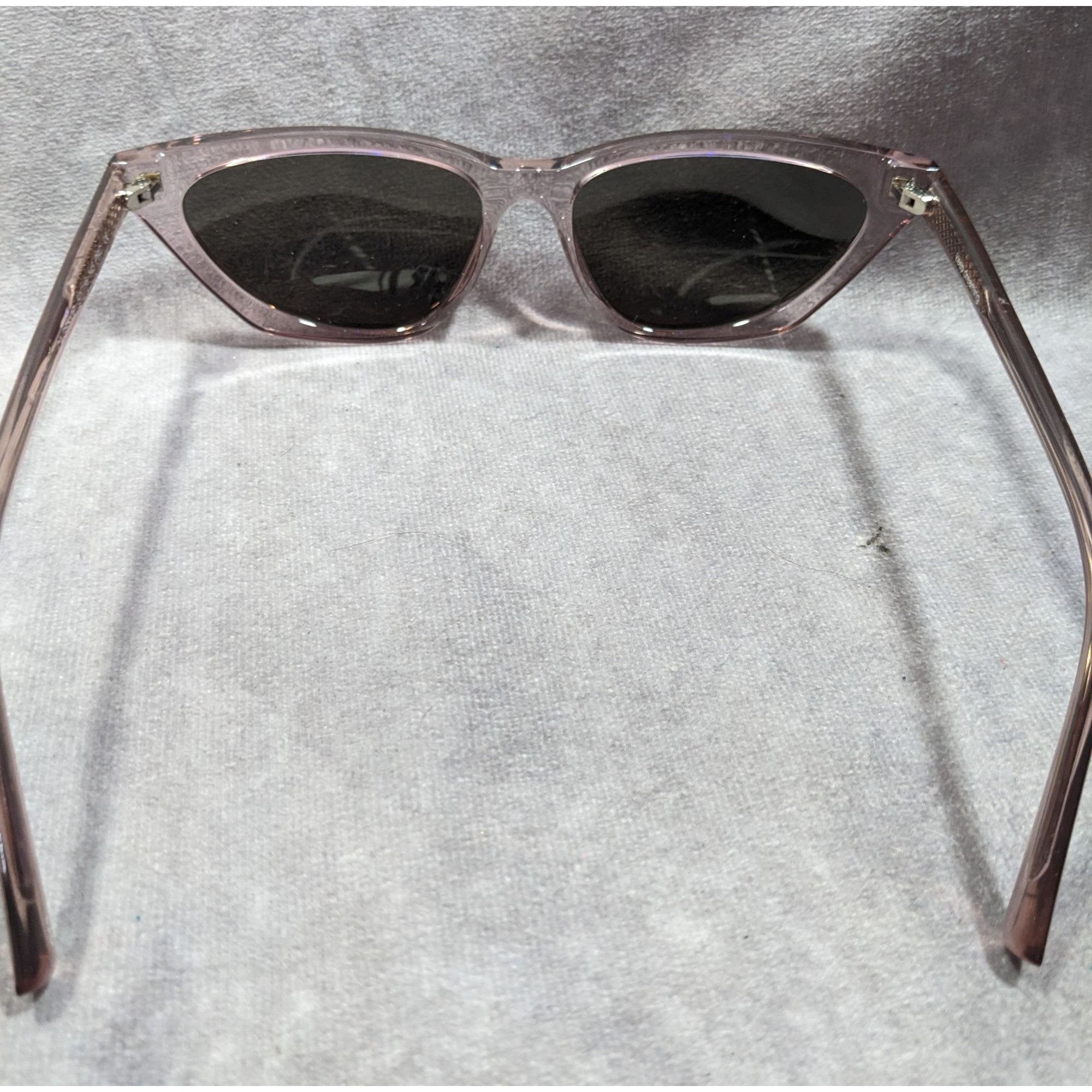 Other Dime Optics Keep Dreaming Translucent Pink Narrow Cateye Sun Size ONE SIZE - 5 Thumbnail