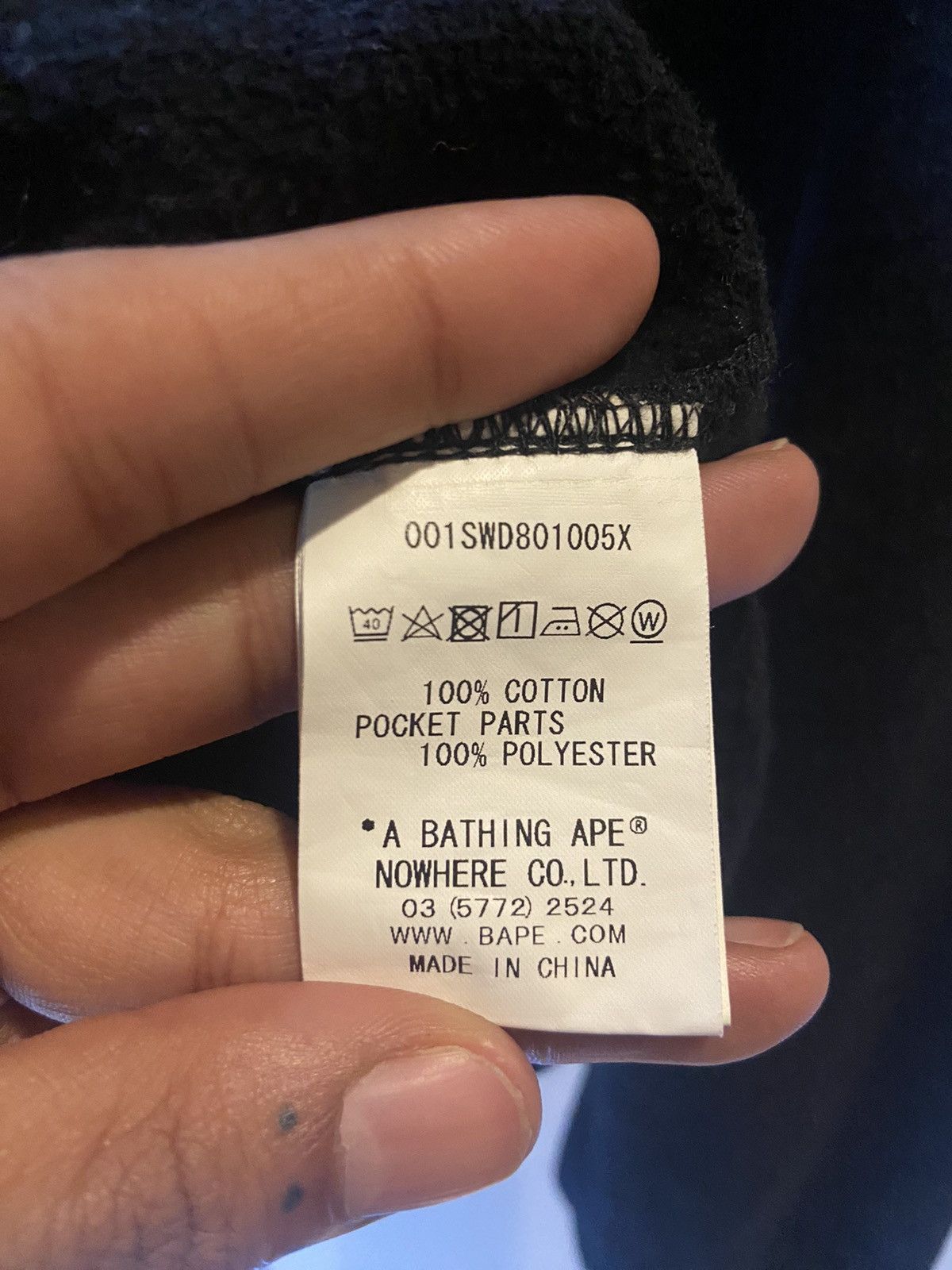 Bape Bape Pocket Crewneck Size US M / EU 48-50 / 2 - 4 Thumbnail