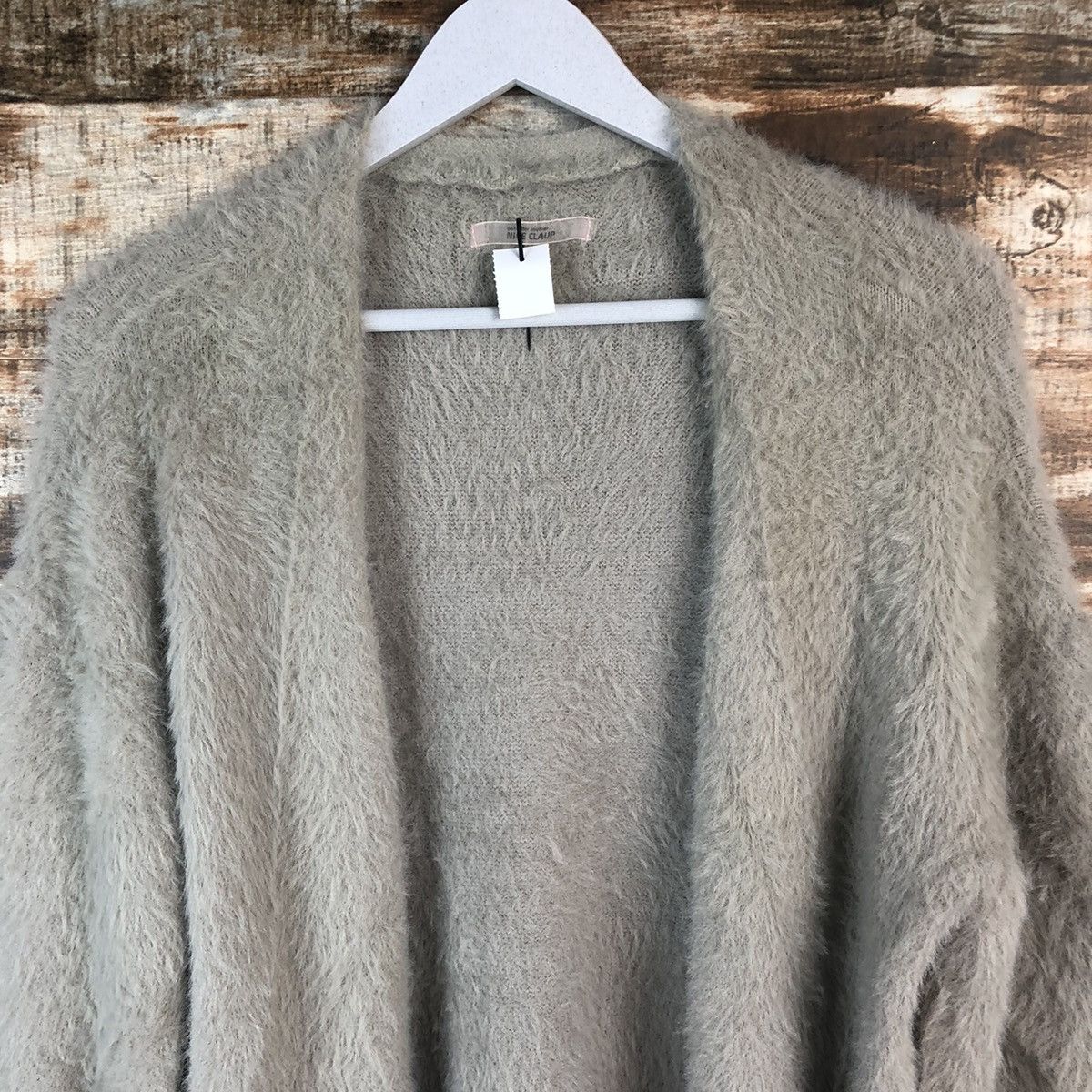 Vintage DLL Nice Claup Gray Cardigan Knitwear #C392 Size US L / EU 52-54 / 3 - 4 Thumbnail