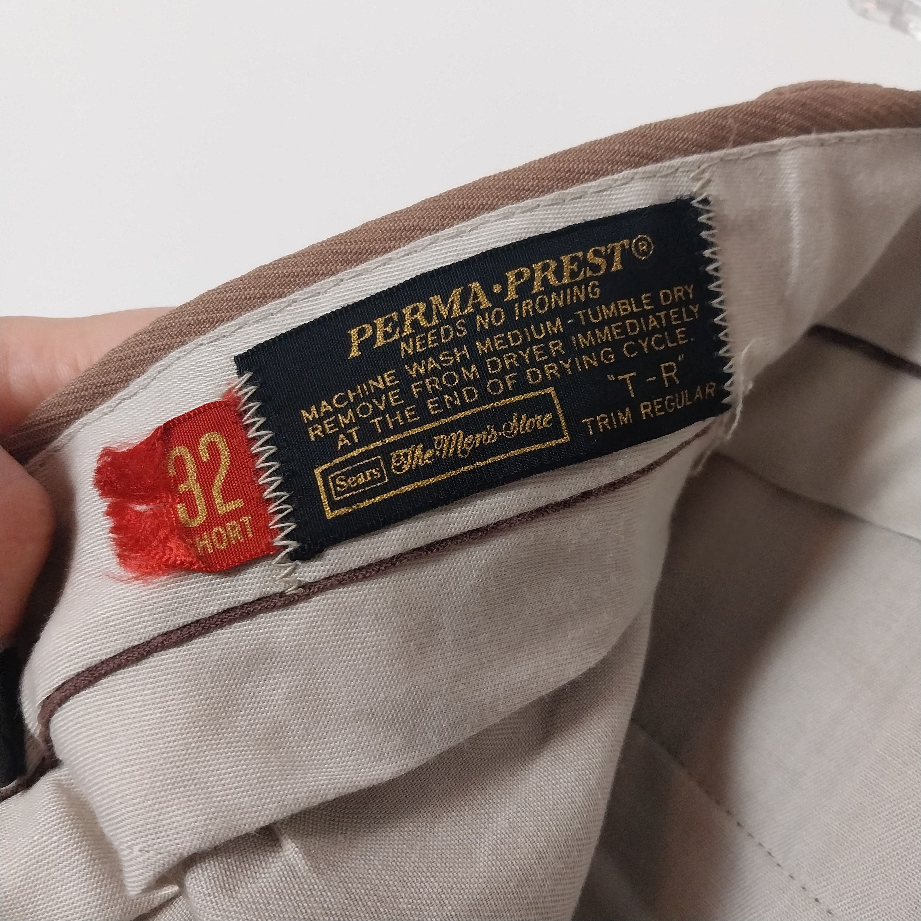 Sears Perma Prest Pants Size US 32 / EU 48 - 8 Thumbnail
