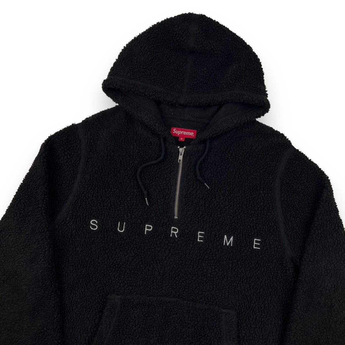 Supreme Supreme Sherpa Fleece Pullover Hoodie | Grailed