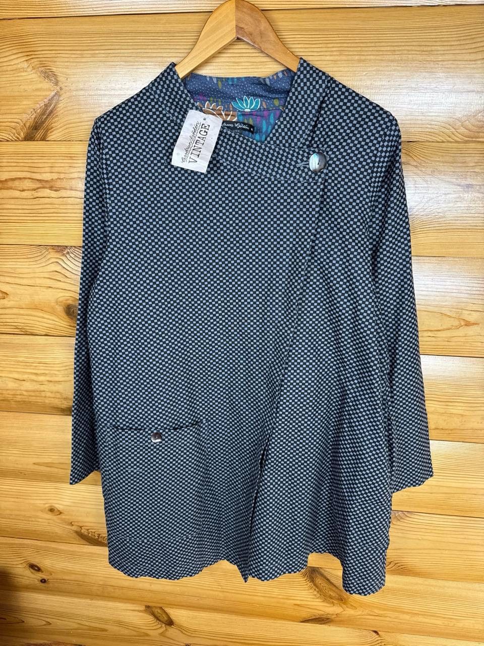 Gudrun Sjoden Gudrun Sjödén Cotton Jacket Vintage Patterned Button Coat Size M / US 6-8 / IT 42-44 - 1 Thumbnail