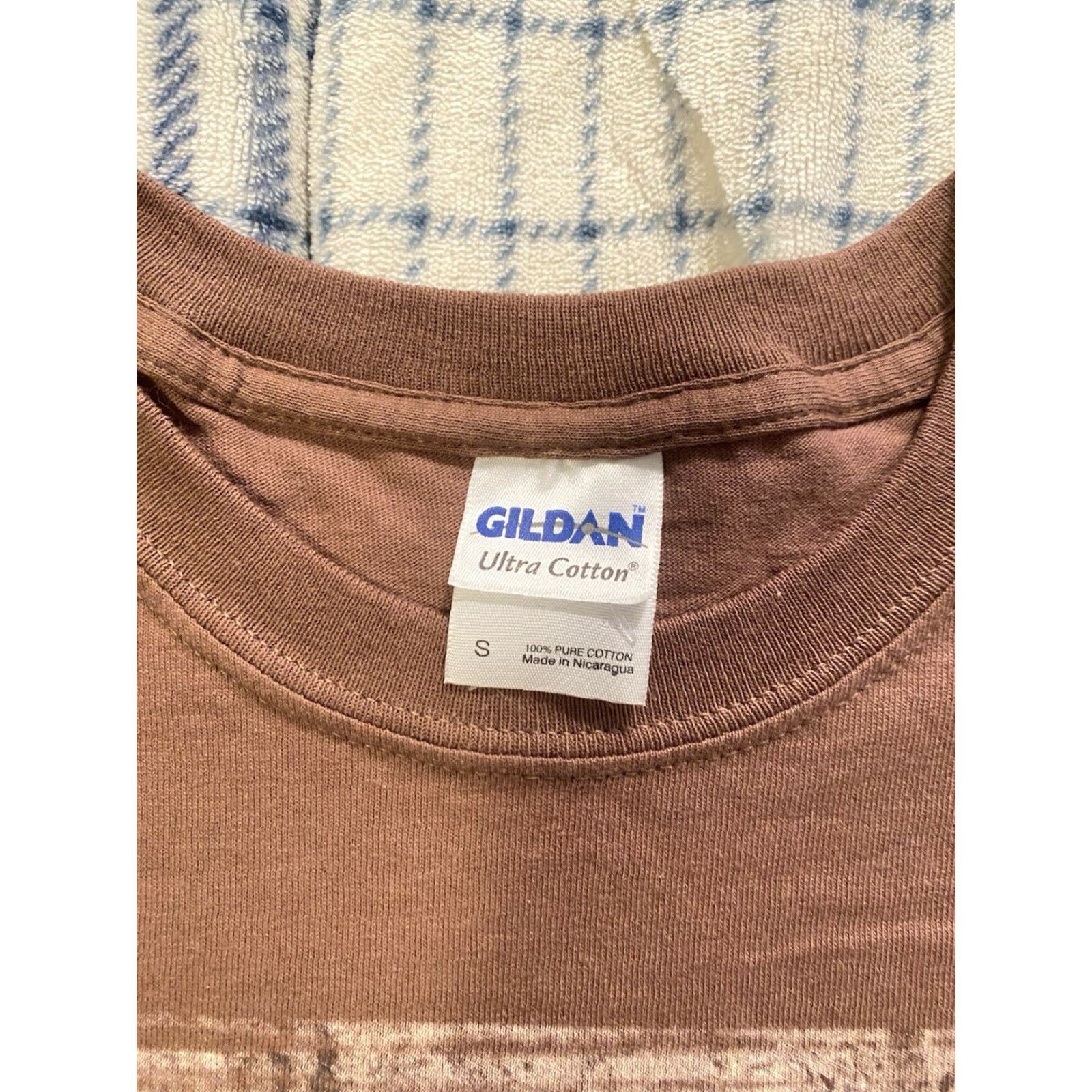 Gildan VINTAGE Trisha Yearwood T-Shirt Brown Adult S Crew Neck Short Sleeve Graphic Print Double-Sided 90s Band Music NWOT NEW Gildan Regular Unisex Adults Size US S / EU 44-46 / 1 - 4 Thumbnail