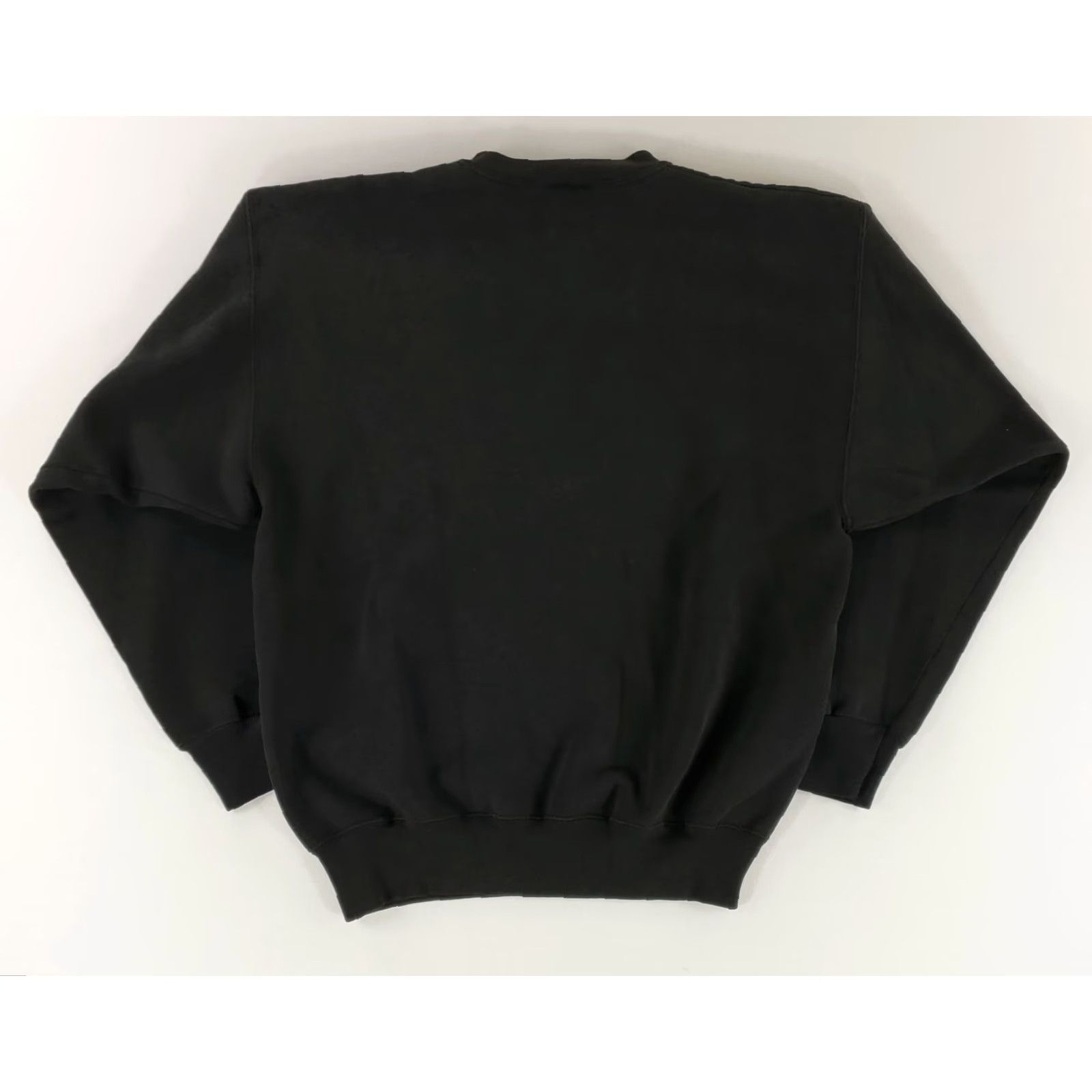 Hanes VINTAGE Hanes Crew Neck Sweatshirt Black Made USA Men L VTG 90s Vail CO Mens L Size US L / EU 52-54 / 3 - 4 Thumbnail