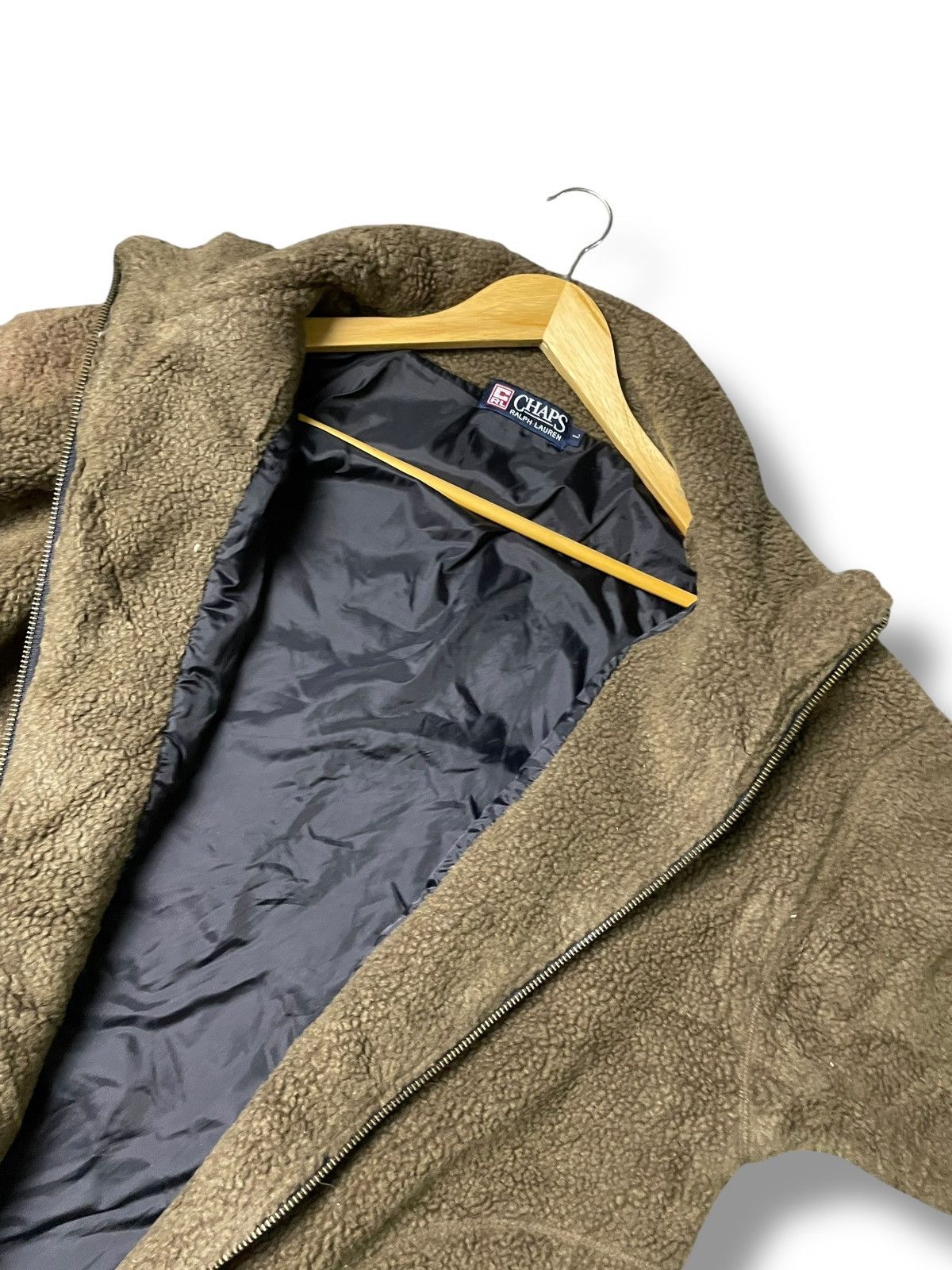 Chaps Ralph Lauren × Ralph Lauren × Vintage Vintage Chaps Ralph Lauren Fleece Jacket (110) Size US L / EU 52-54 / 3 - 6 Thumbnail