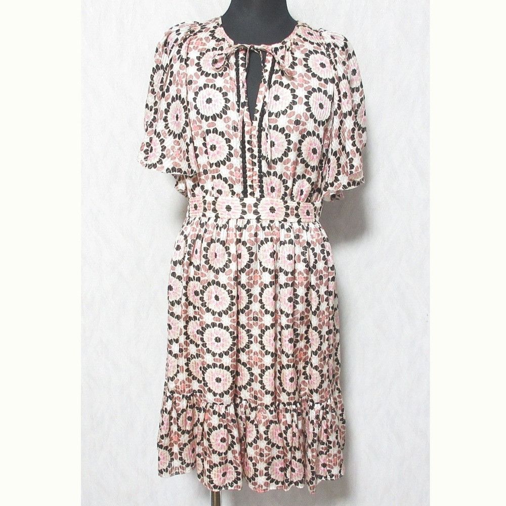 Kate Spade kate spade new york By the Pool Floral Mosaic Silk Dress Others Dresses DUTY FREE for USA