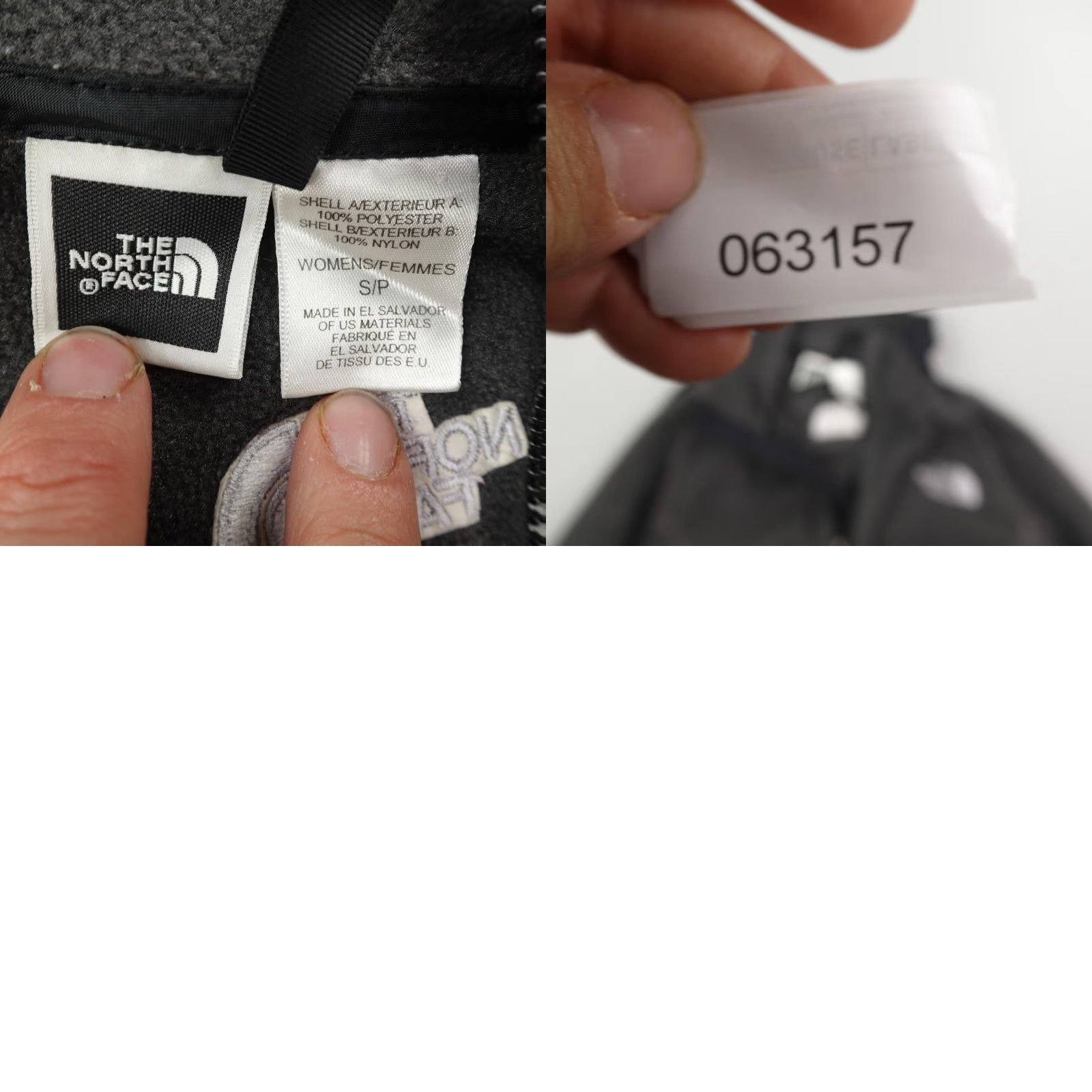 The North Face VINTAGE North Face Jacket Womens Small Gray Full Zip Up Fleece Outdoors Hiking Size S / US 4 / IT 40 - 8 Thumbnail