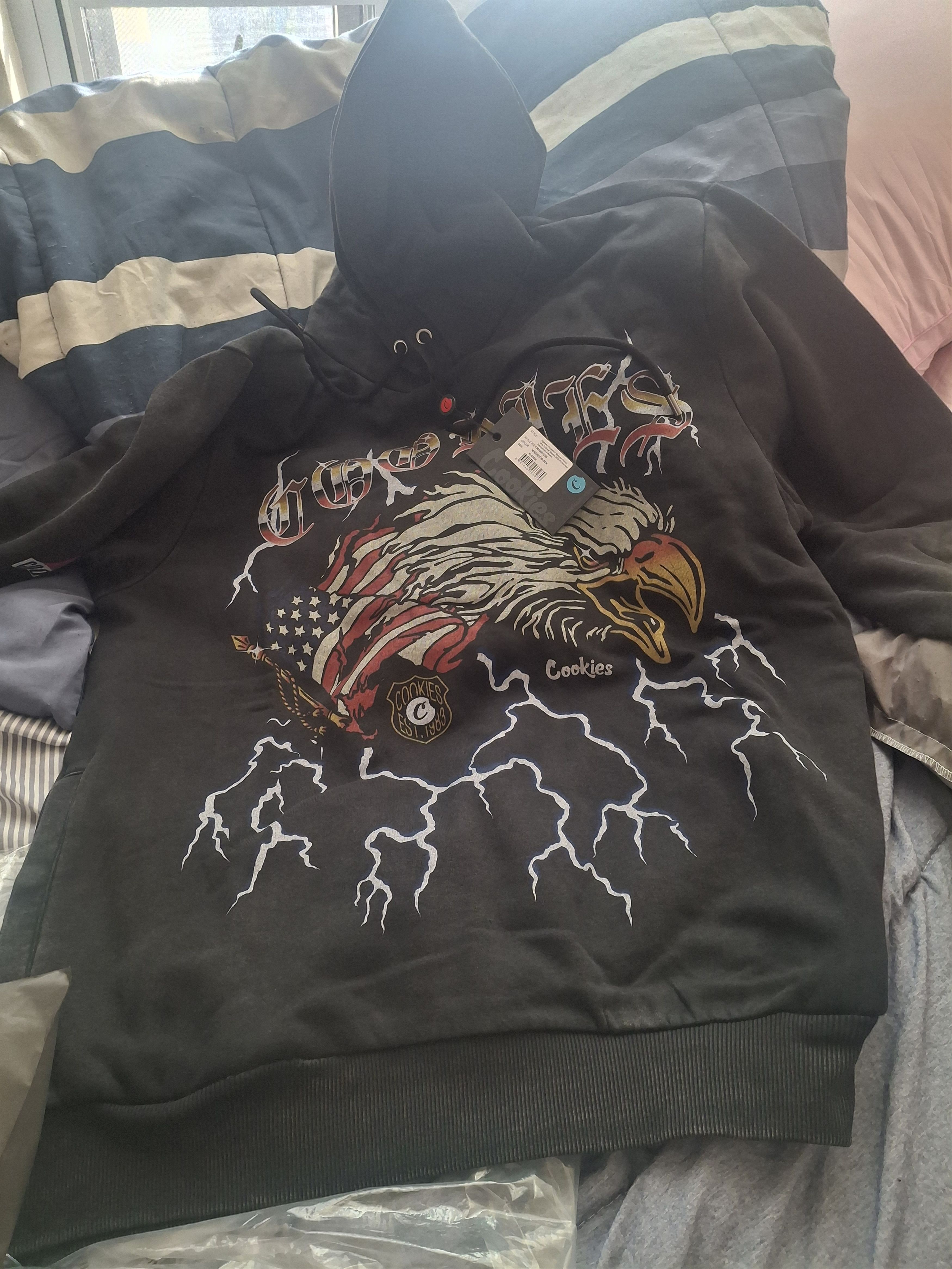 Cookies Terry pull over hoodie Size US XL / EU 56 / 4 - 2 Thumbnail
