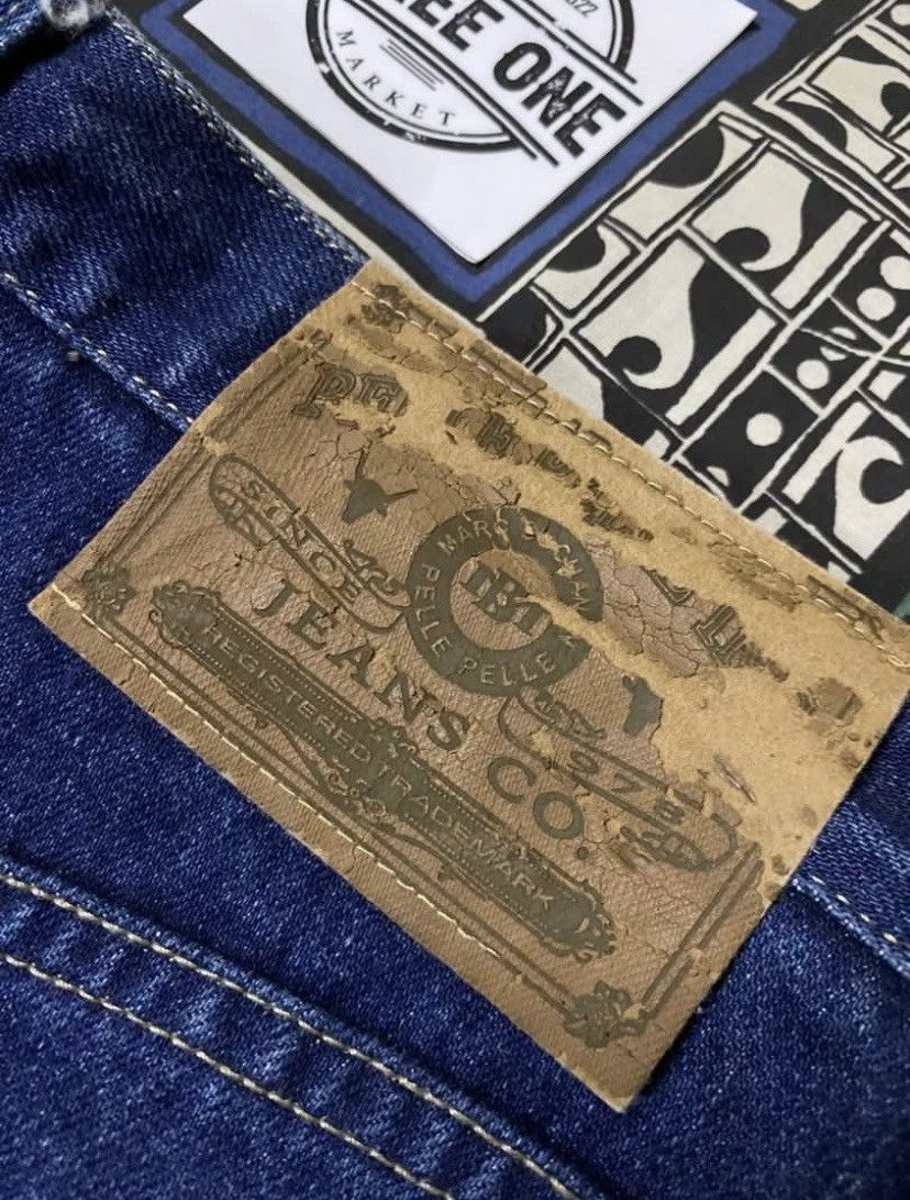Pelle Pelle × Vintage PELLE PELLE BAGGY BLUE JEANS STYLE HIP HOP PANTS Size US 32 / EU 48 - 3 Thumbnail