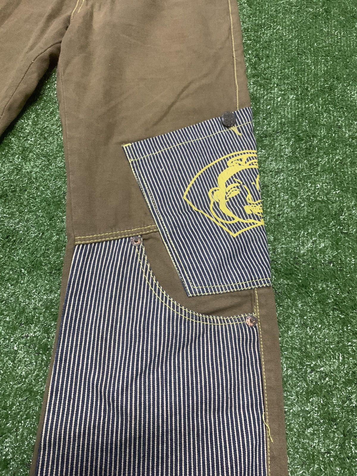 Japanese Brand EVISU HIKORY MULTIPOKET Pants Size US 30 / EU 46 - 8 Thumbnail