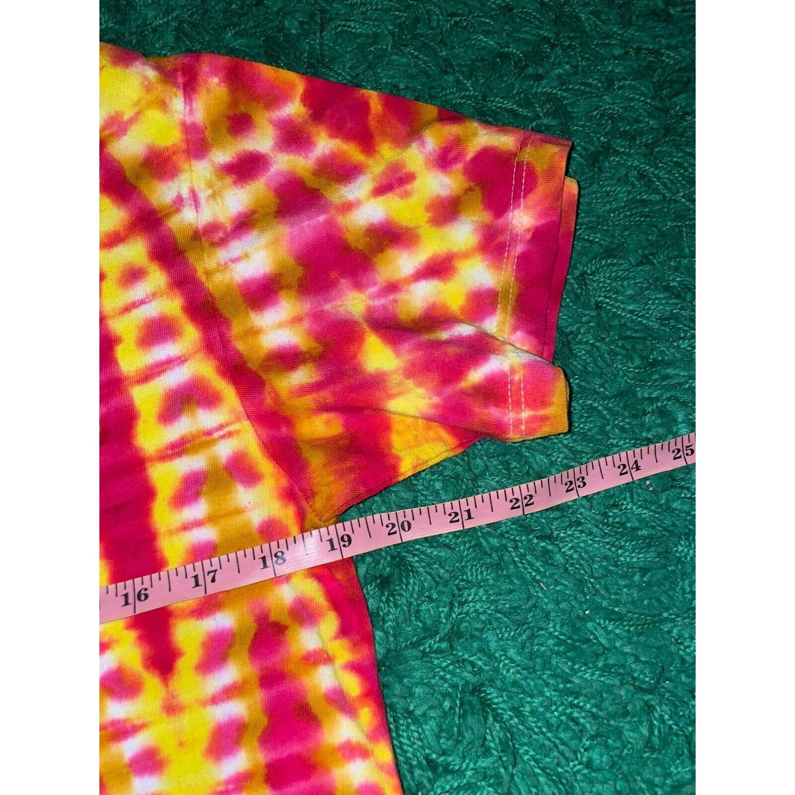 Other Y2K Tye Dye Circles Circle Multicolor Shirt Tee Short Sleeve Size US M / EU 48-50 / 2 - 9 Thumbnail
