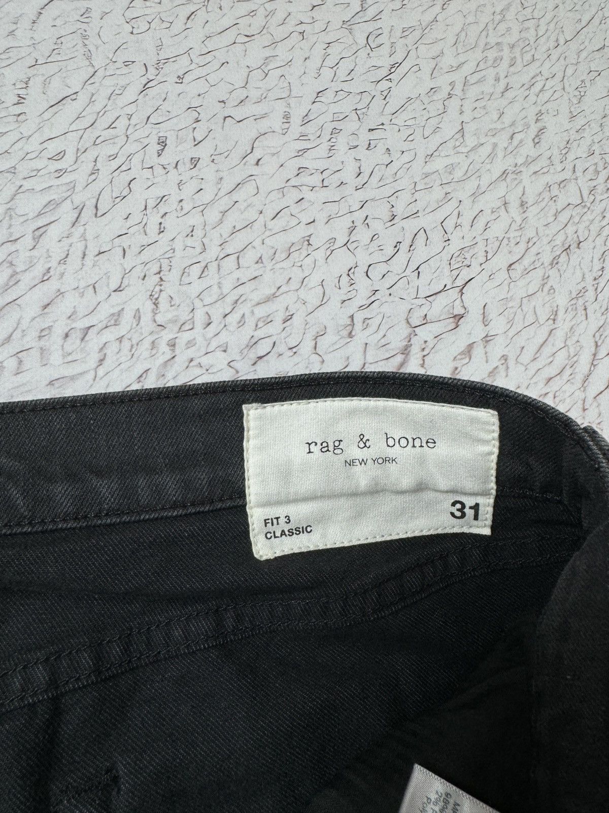 Rag & Bone Rag & Bone made in USA graphite faded denim jeans Size US 31 - 10 Thumbnail