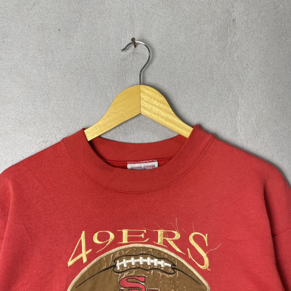 NFL Vintage San Francisco 49ers Crewneck Sweatshirt USA Made Size US M / EU 48-50 / 2 - 2 Thumbnail