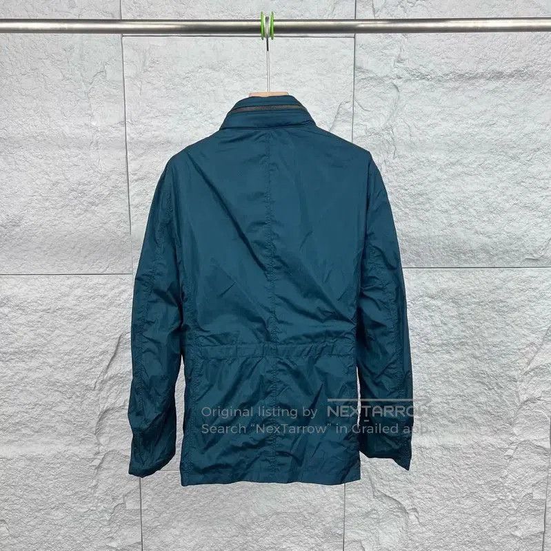 Burberry Burberry Teal Green Cotton Men's Jacket. Size US M / EU 48-50 / 2 - 2 Thumbnail