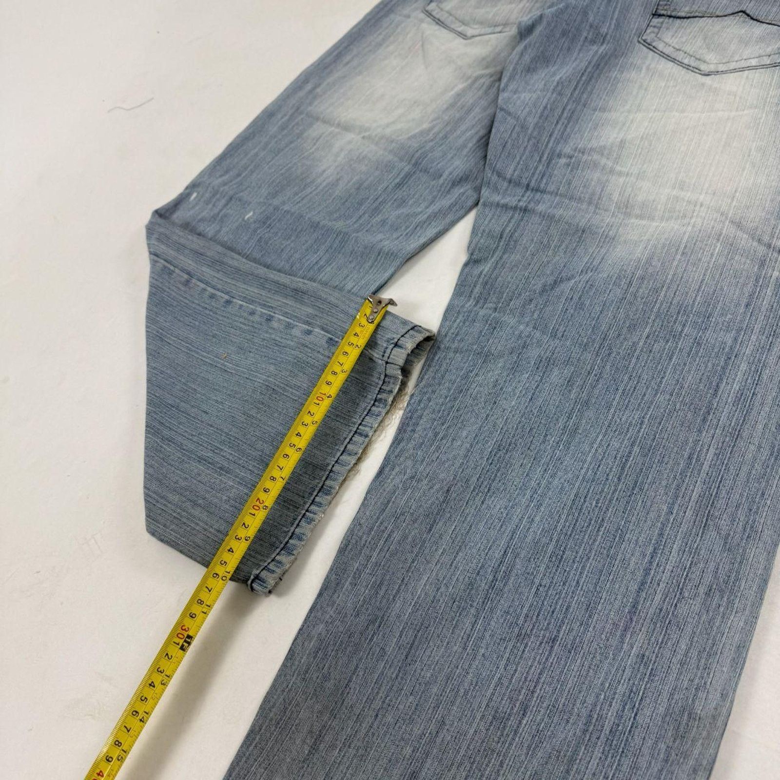 Avirex × Japanese Brand × Vintage Vintage y2k avirex grunge archive faded baggy wide leg jeans Size US 38 / EU 54 - 4 Thumbnail