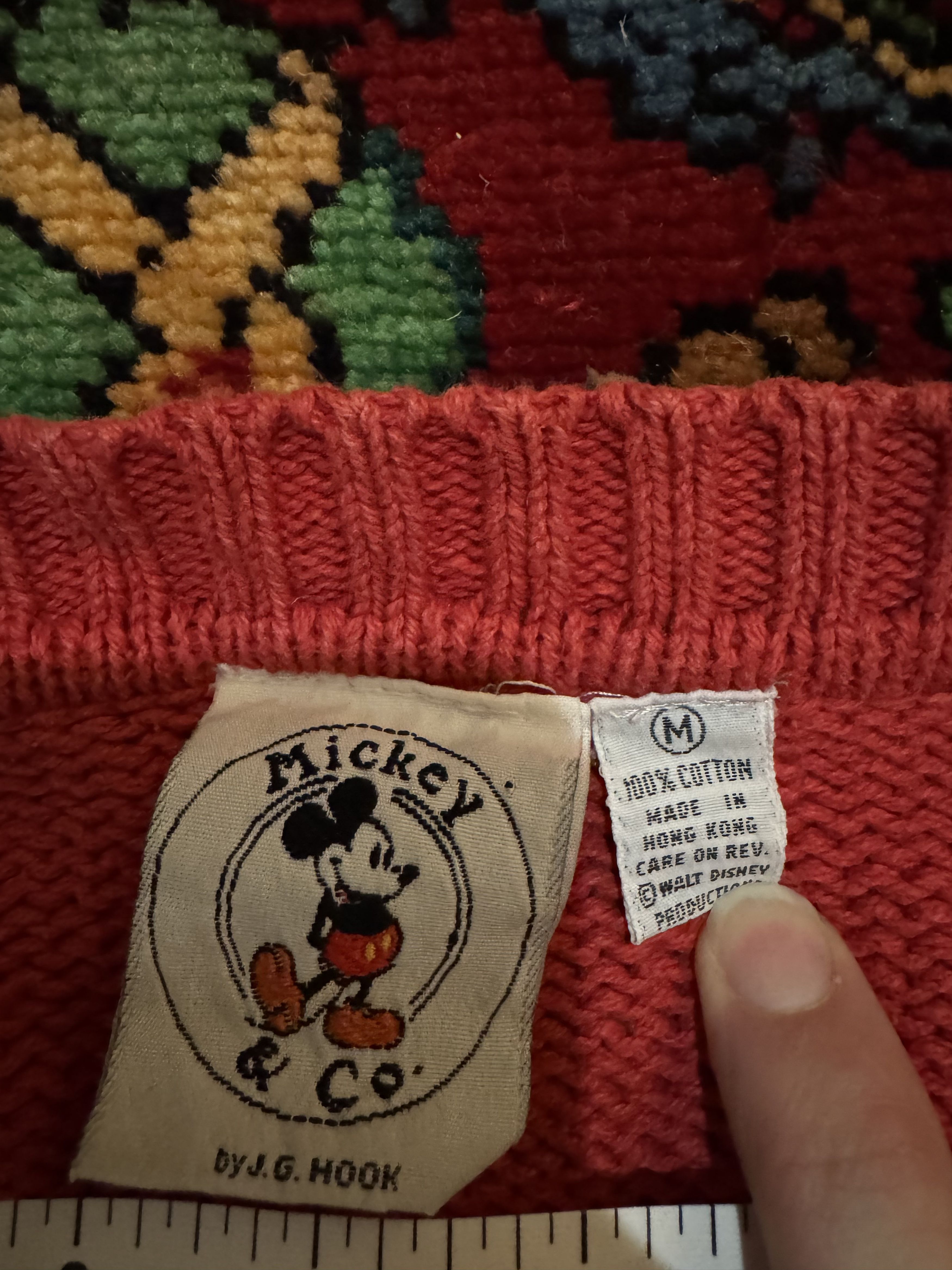 Other Red Mickey Mouse Cardigan Size US M / EU 48-50 / 2 - 6 Thumbnail