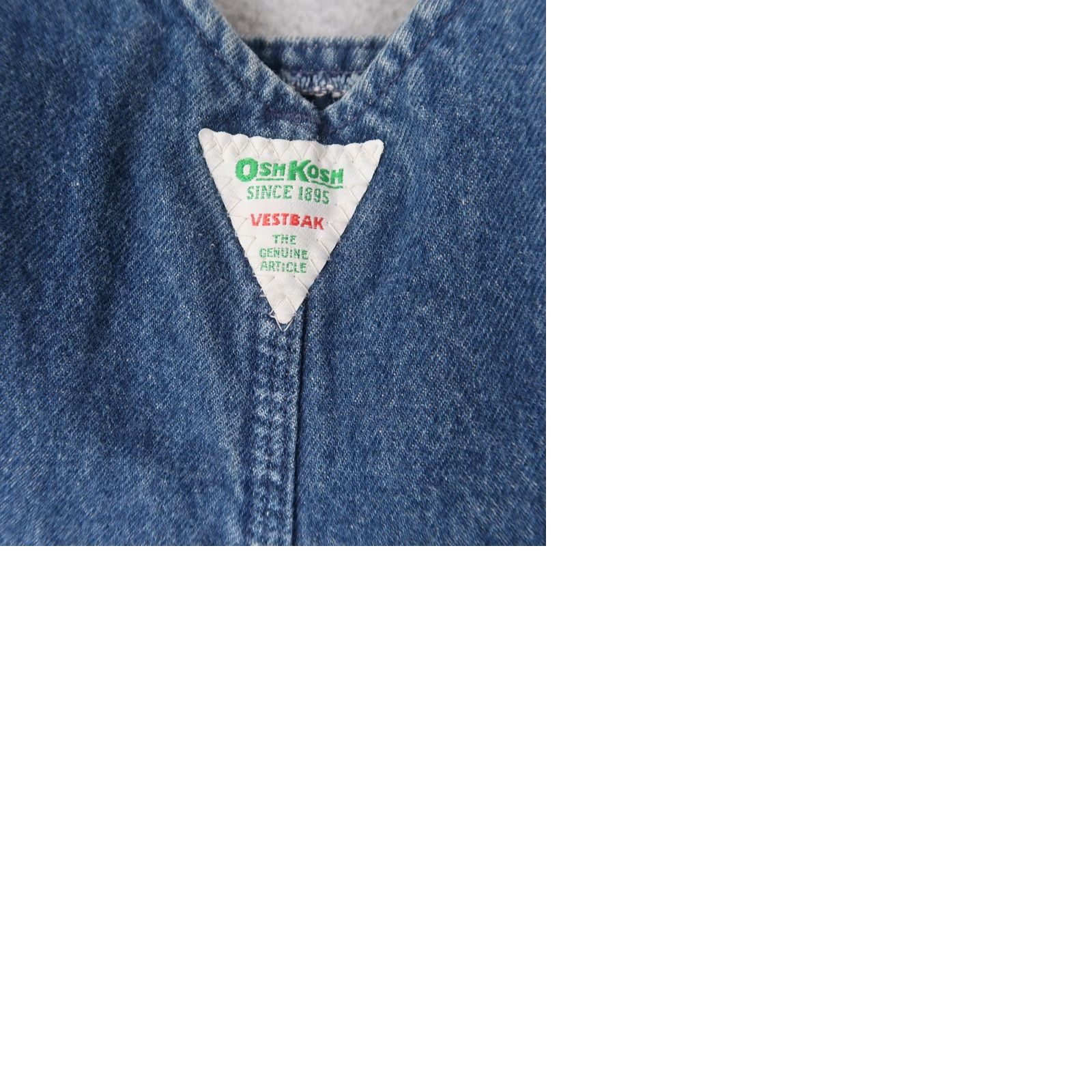Vintage VINTAGE OshKosh B’Gosh Denim Overalls Mens 38x32 Blue 5-Pocket Denim Insulated USA 80s 90s Size US 38 / EU 54 - 11 Thumbnail