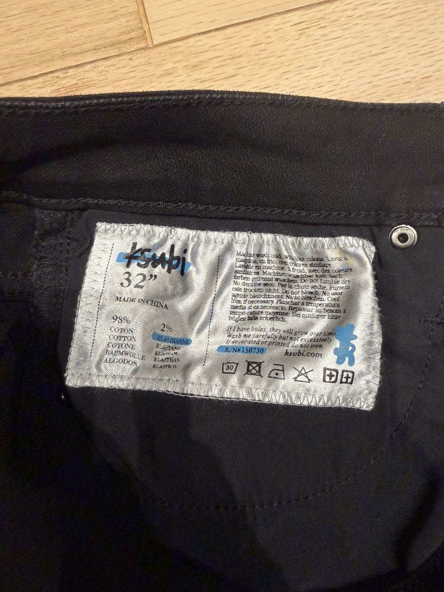 Ksubi Ksubi Van Winkle Slice Black Jeans Size 32 Size US 32 / EU 48 - 11 Thumbnail