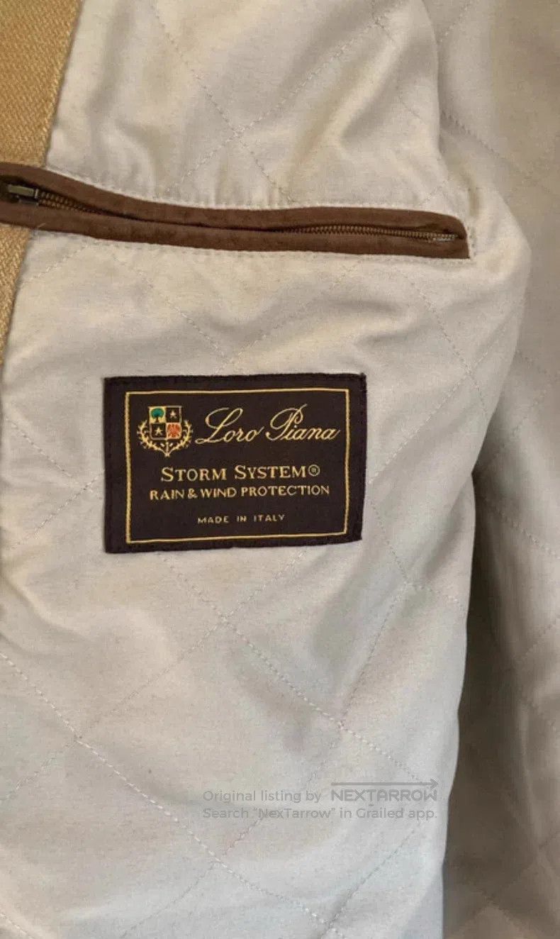 Loro Piana Loro Piana Thick Cotton Jacket with Storm System, Can Be U Size US L / EU 52-54 / 3 - 3 Thumbnail