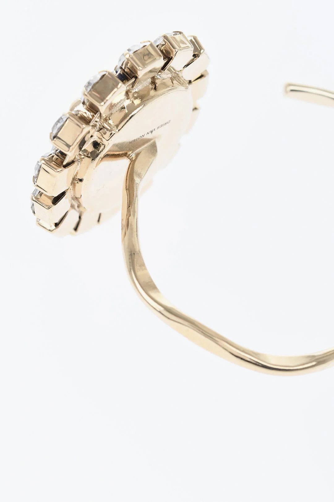 Dries Van Noten og1mm0426 Size: OS / Gold-Tone Metal Bracelet in Blue Size ONE SIZE - 3 Thumbnail