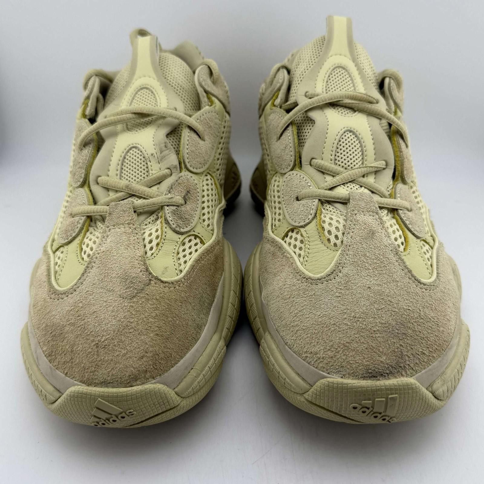Adidas Adidas Yeezy 500 Super Moon Yellow 11.5 Used No Box DB2966 Size US 11.5 / EU 44-45 - 2 Thumbnail