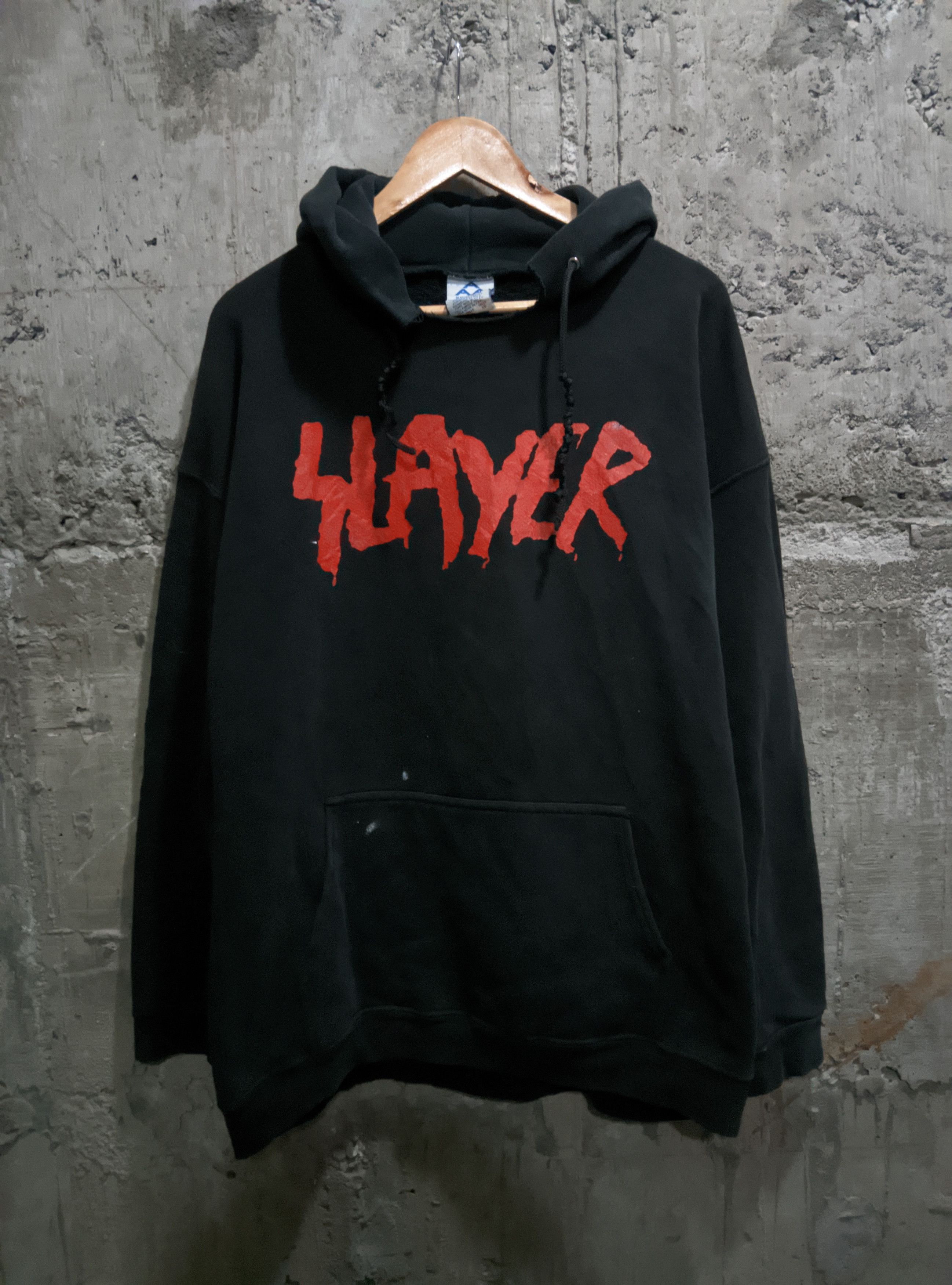 Band Tees Vintage 1999 Slayer thrashmetal distressed faded Size US XL / EU 56 / 4 - 2 Thumbnail