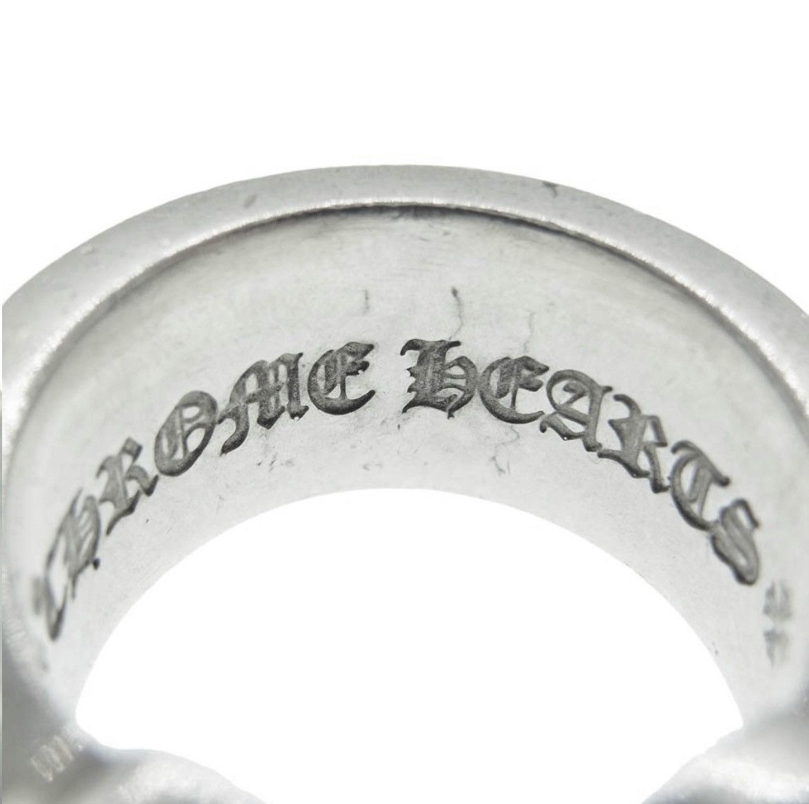Chrome Hearts Chrome Hearts Large Scroll Label ring 20 Size ONE SIZE - 6 Thumbnail