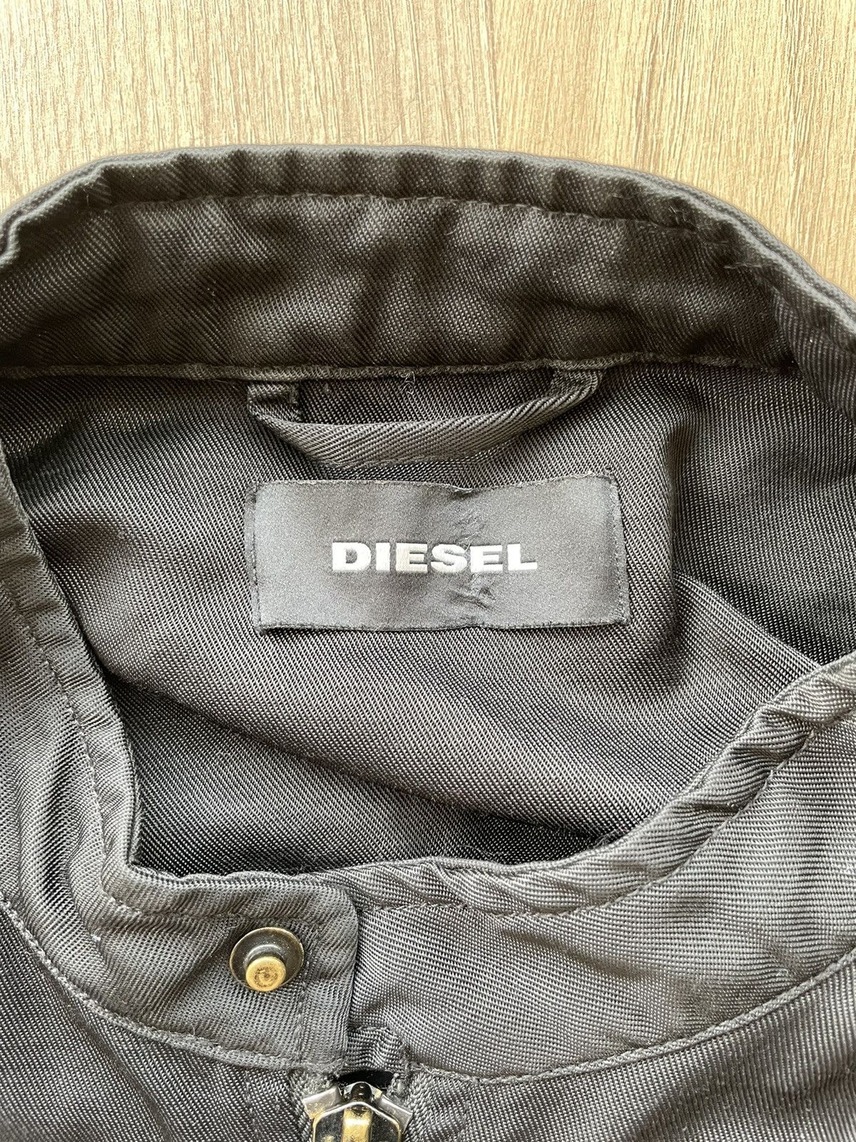 Diesel × Vintage Diesel Y2K / Vintage Biker Jacket US L / EU 52-54 Size US L / EU 52-54 / 3 - 7 Thumbnail