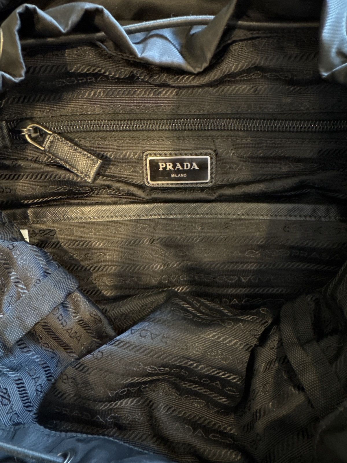 Prada Prada Re-Nylon Backpack – Black Size ONE SIZE - 15 Thumbnail