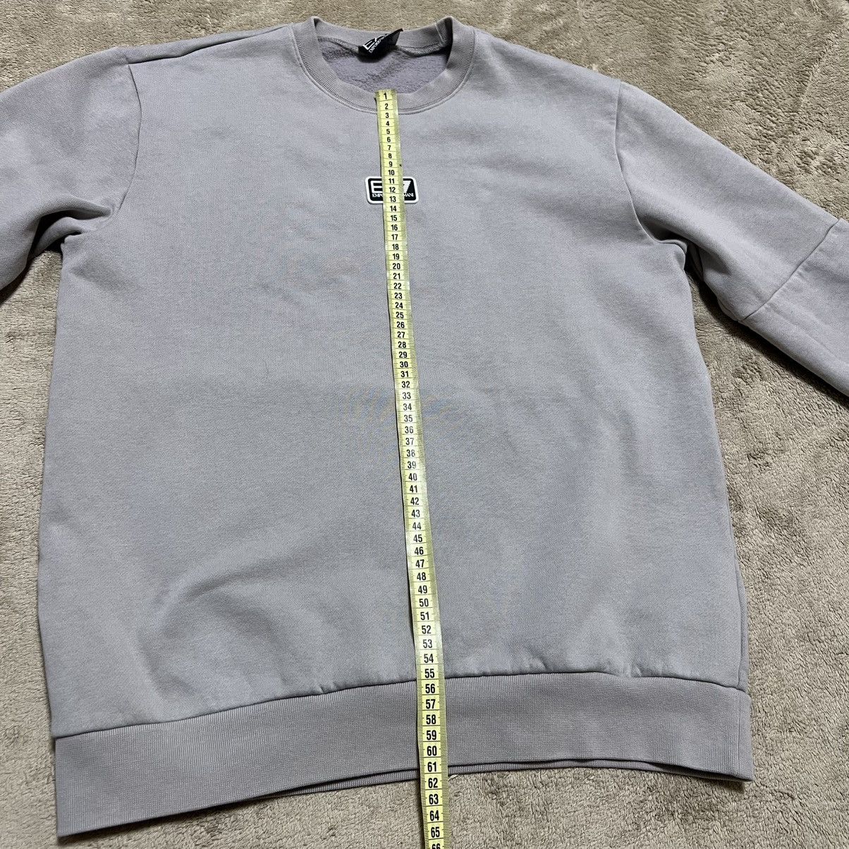 Emporio Armani Emporio Armani Center Logo Jumper Sweatshirt Gray Size L Size US L / EU 52-54 / 3 - 13 Thumbnail