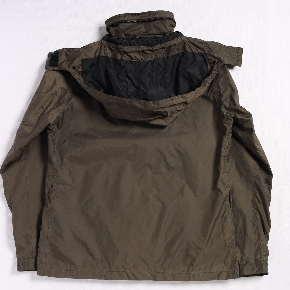 Aspesi Alberto Aspesi Tech Nylon Multipocket Jacket Khaki Olive Size US L / EU 52-54 / 3 - 15 Thumbnail
