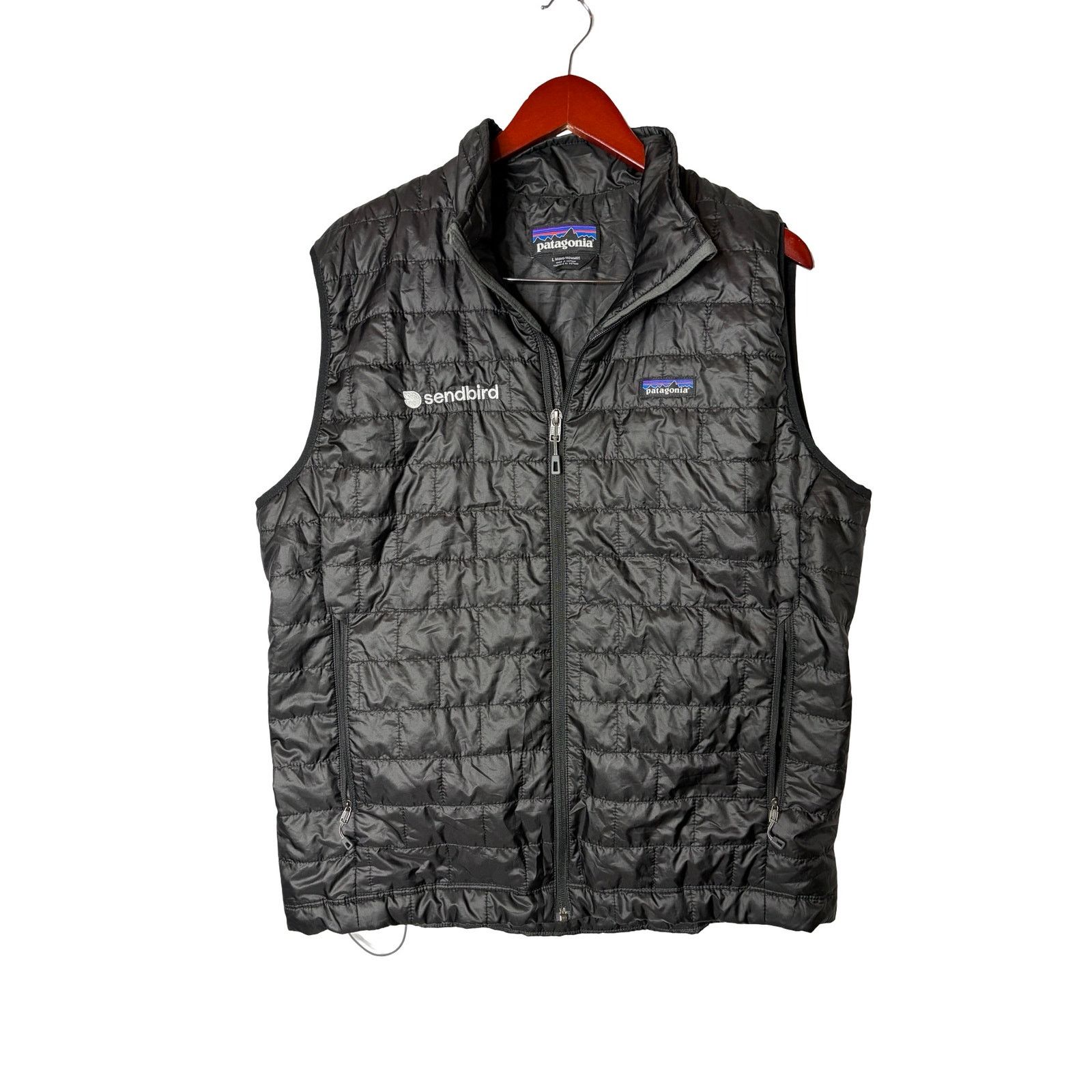 Patagonia PATAGONIA Nano Puff Vest Jacket Full Zip Sz L Black Size US L / EU 52-54 / 3 - 1 Thumbnail