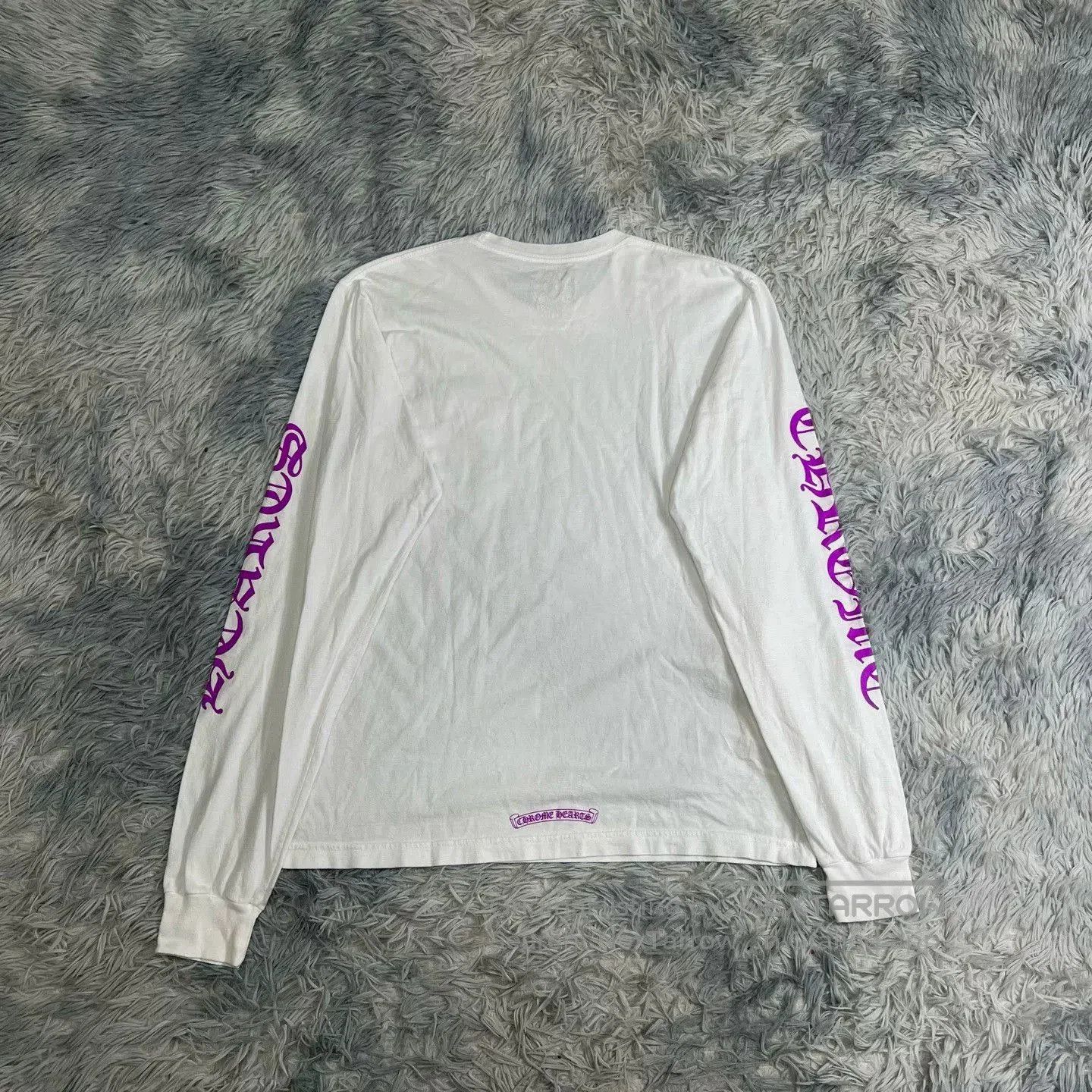 Chrome Hearts Chrome Hearts Purple Text Long. Size US L / EU 52-54 / 3 - 2 Thumbnail