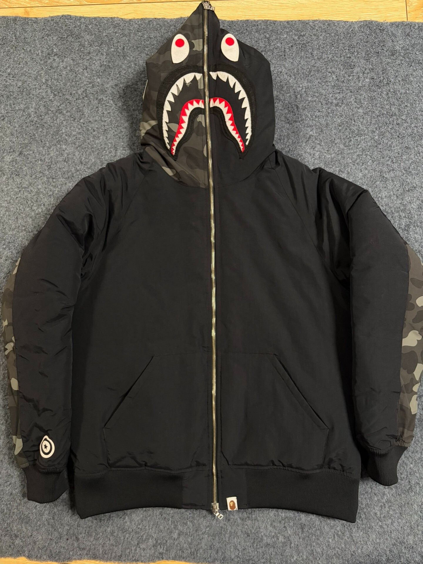 Bape Bape Multi Shark Jacket Outerwear Size US XL / EU 56 / 4 - 1 Thumbnail