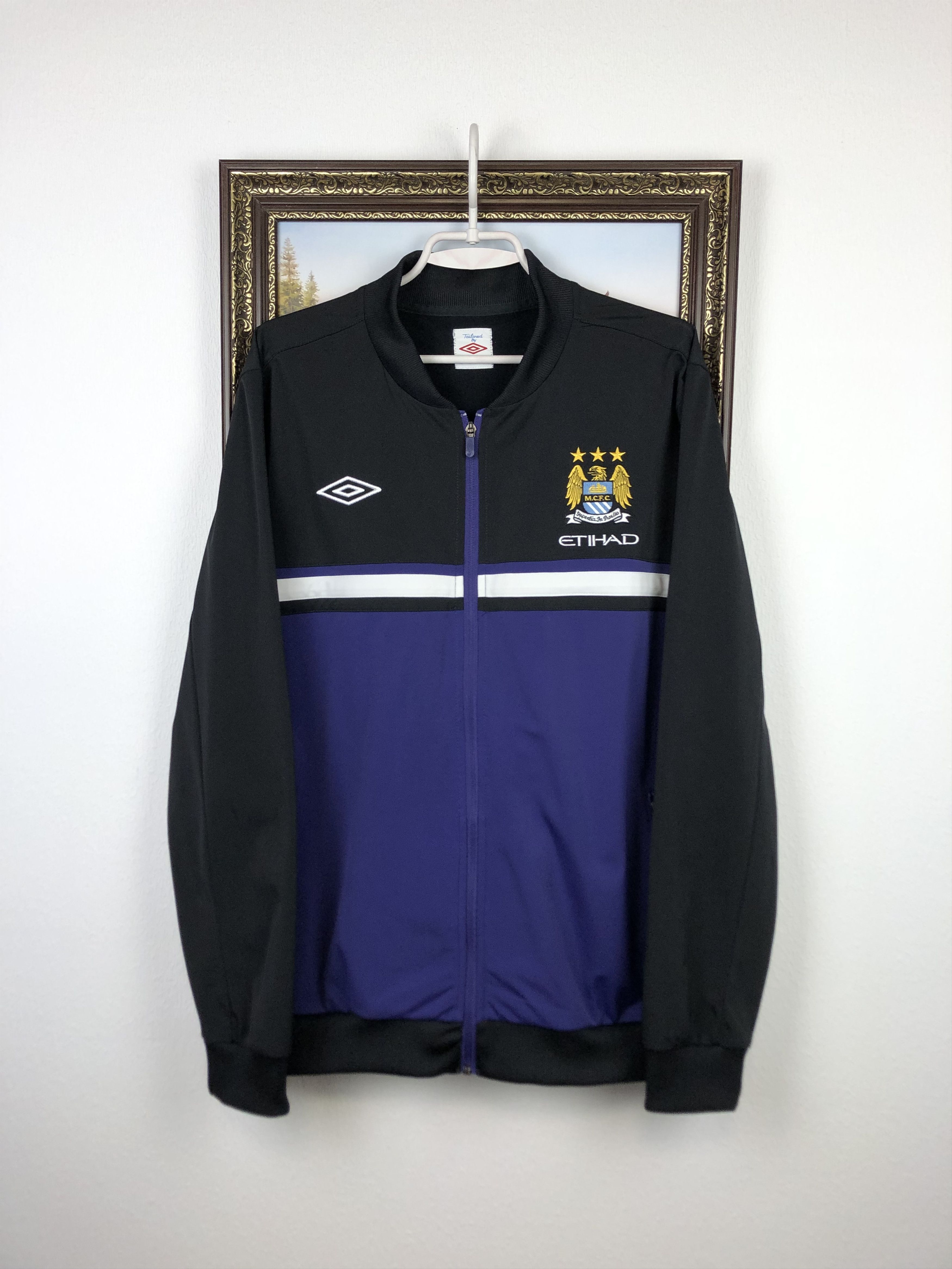 Umbro × Vintage Manchester City Umbro vintage light jacket L size 