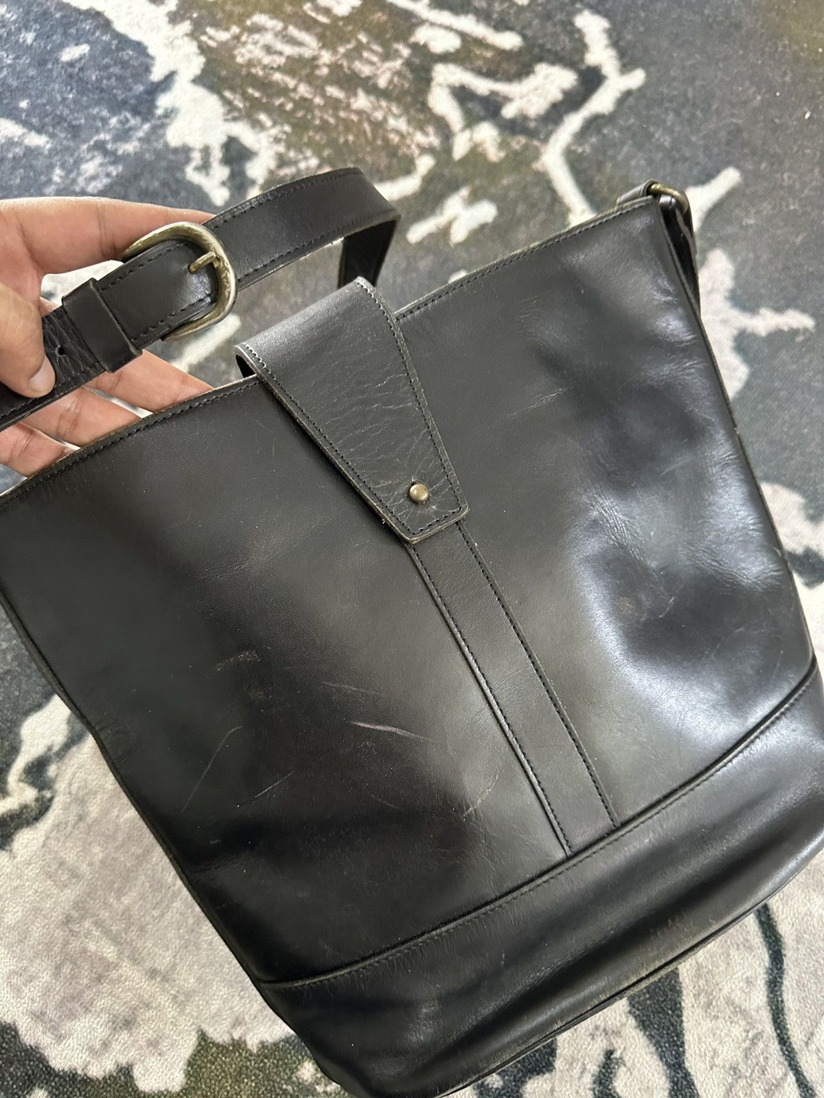 Margaret Howell 1990s Margaret Howell leather bag Size ONE SIZE - 9 Thumbnail
