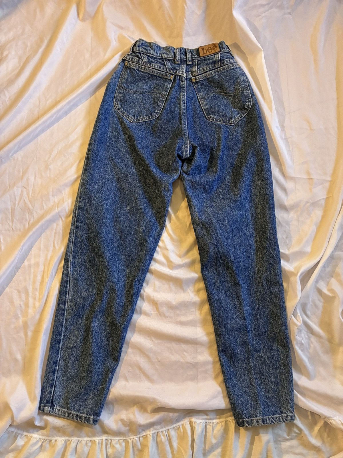 Lee Vintage Lee High Rise Tapered Mom Jeans Size 30" / US 8 / IT 44 - 7 Thumbnail