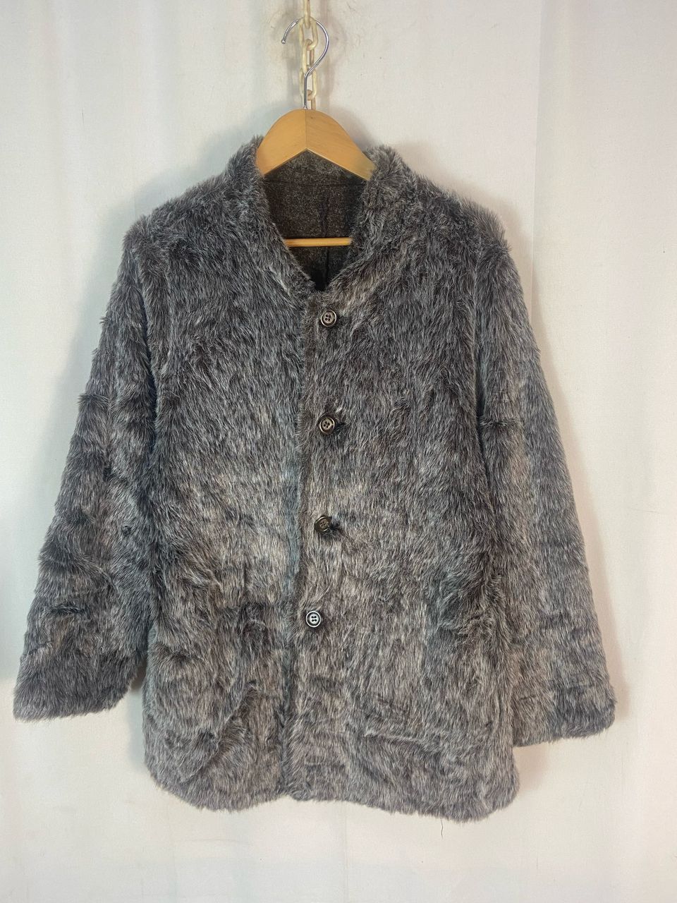 Other Unisex 🔥Unbrand reversible fur button up jacket Size US M / EU 48-50 / 2 - 3 Thumbnail