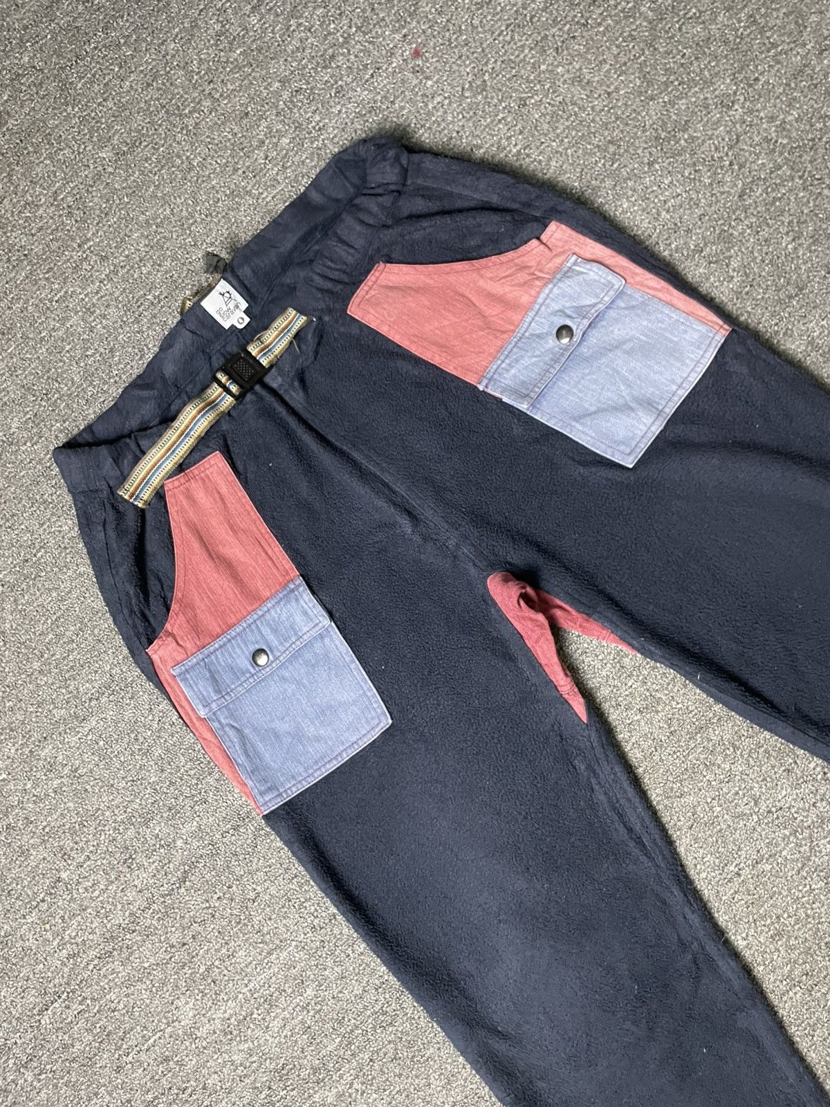 Japanese Brand × Vintage × go slow caravan GO SLOW CARAVAN Brand Fleece Pants (134) Size US 30 / EU 46 - 4 Thumbnail
