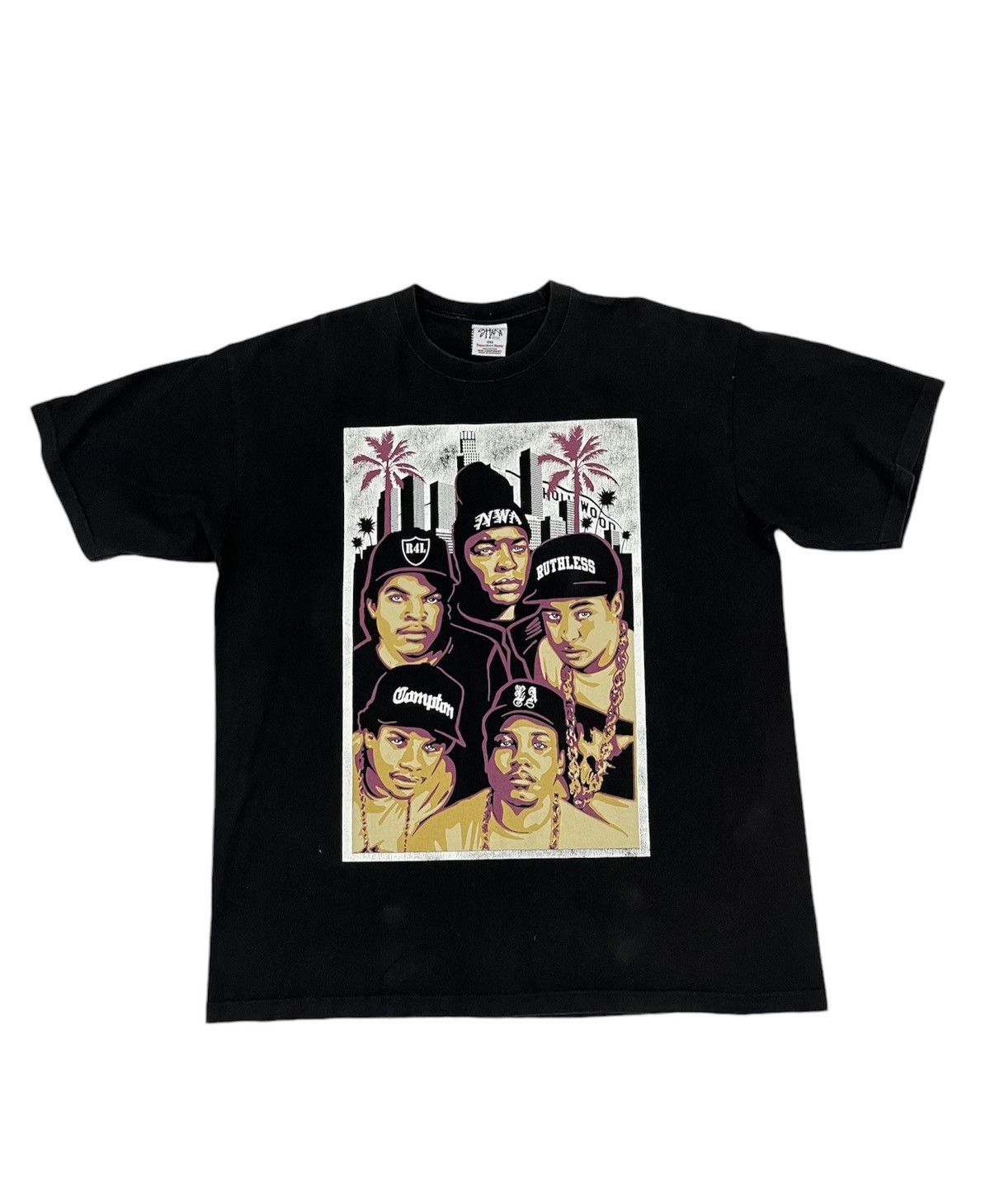 Band Tees × Vintage Vintage 90’s NWA Band Tees Size 2XL Size US XXL / EU 58 / 5 - 2 Thumbnail