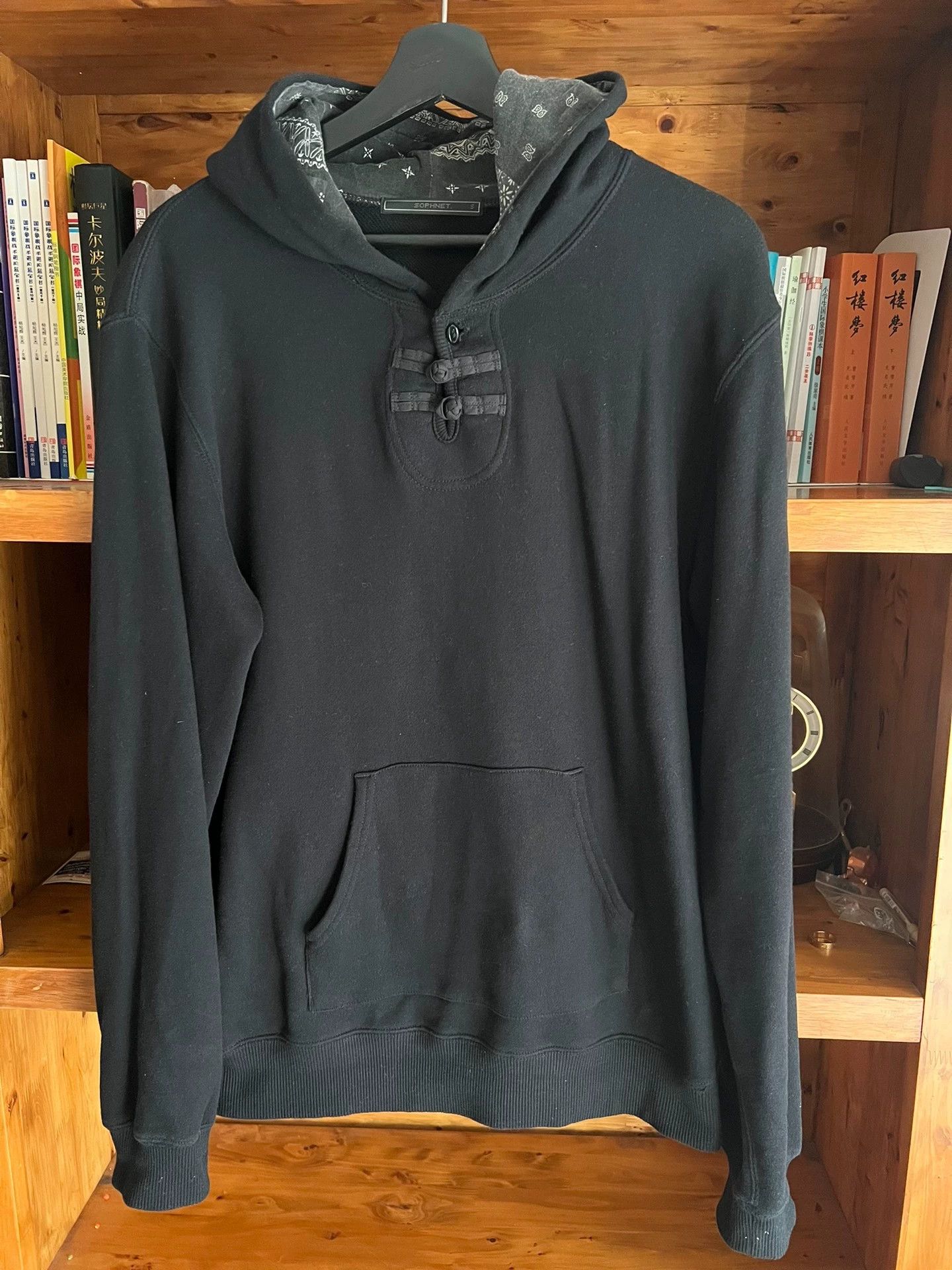 Other sophnet rare Japanese black floral frog button hoodie Size US S / EU 44-46 / 1 - 1 Thumbnail