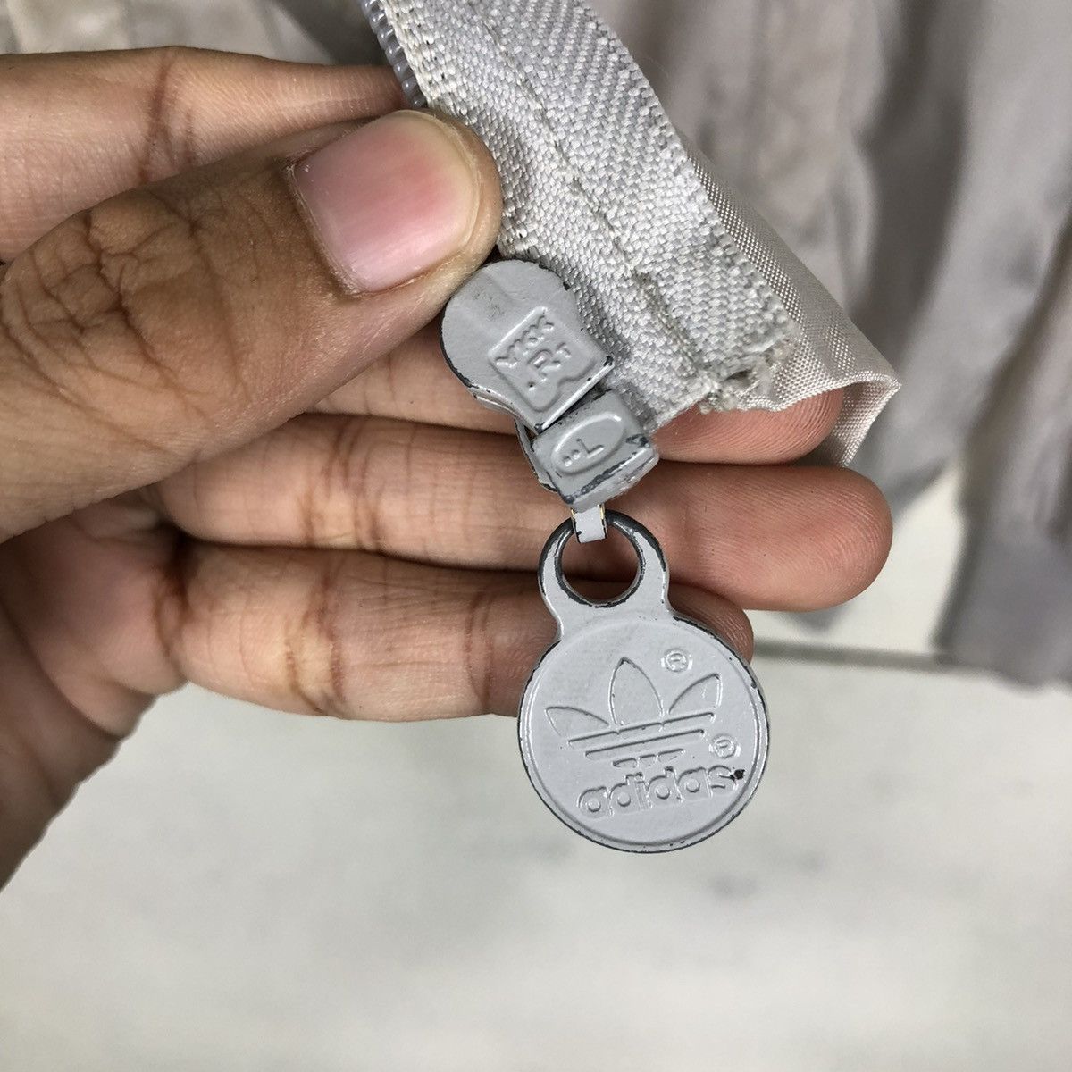 Adidas 📌VINTAGE ADIDAS ZIPPER JACKET RUNNING TEAM AT&T BIG LOGO Size US L / EU 52-54 / 3 - 18 Thumbnail