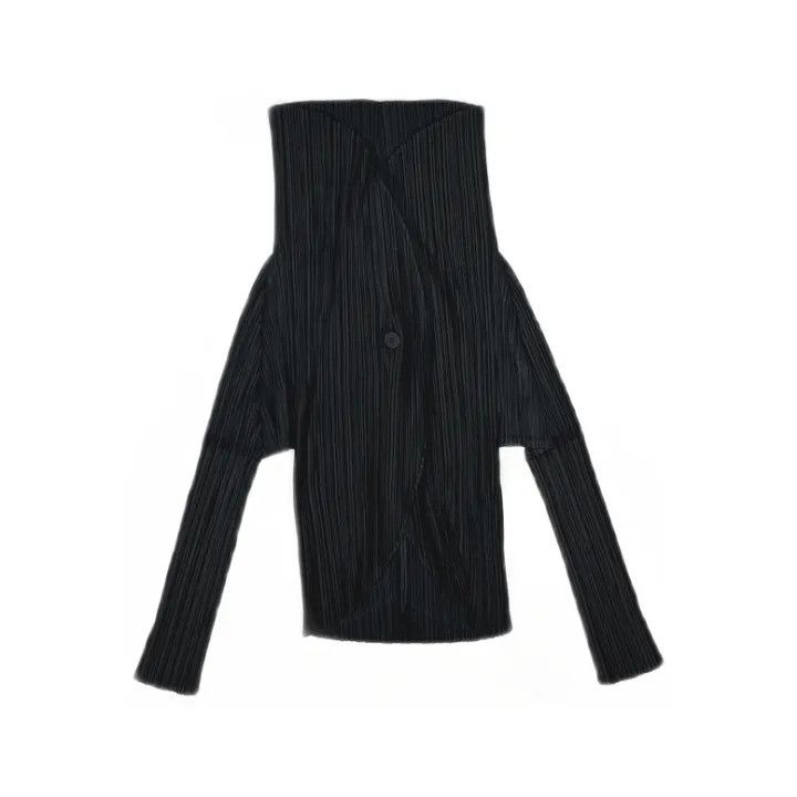 Issey Miyake Issey Miyake Black Casual Single-Button Jacket 0079 Size M / US 6-8 / IT 42-44 - 1 Thumbnail