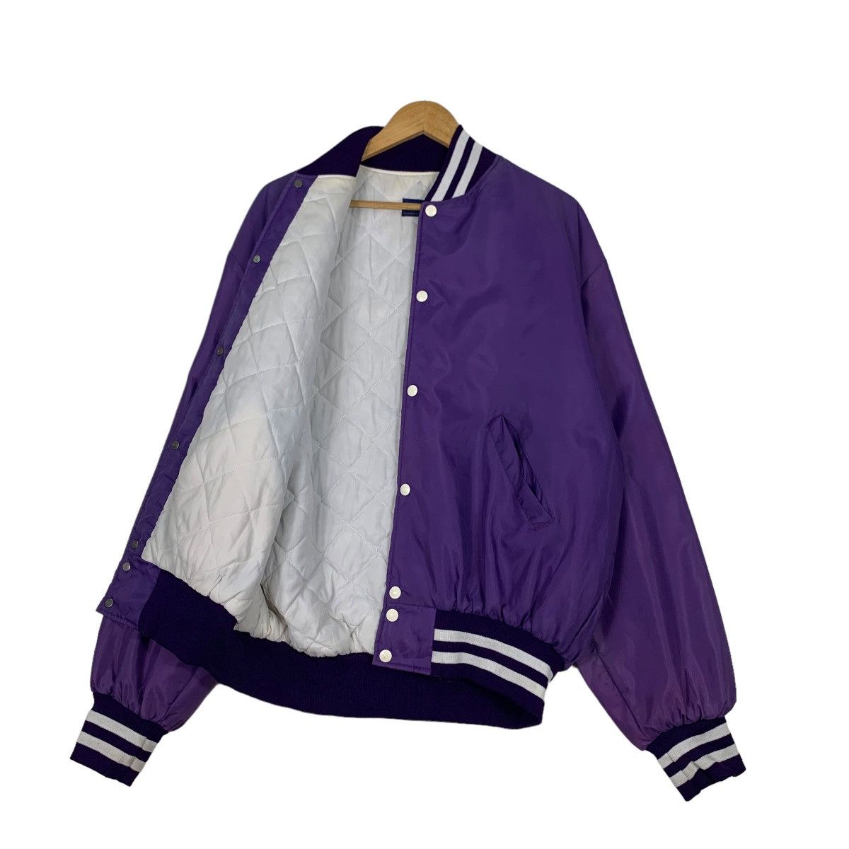 Holloway HOLLOWAY Cushing Baseball Purple Coach Jacket #1160-C53 Size US XL / EU 56 / 4 - 9 Thumbnail
