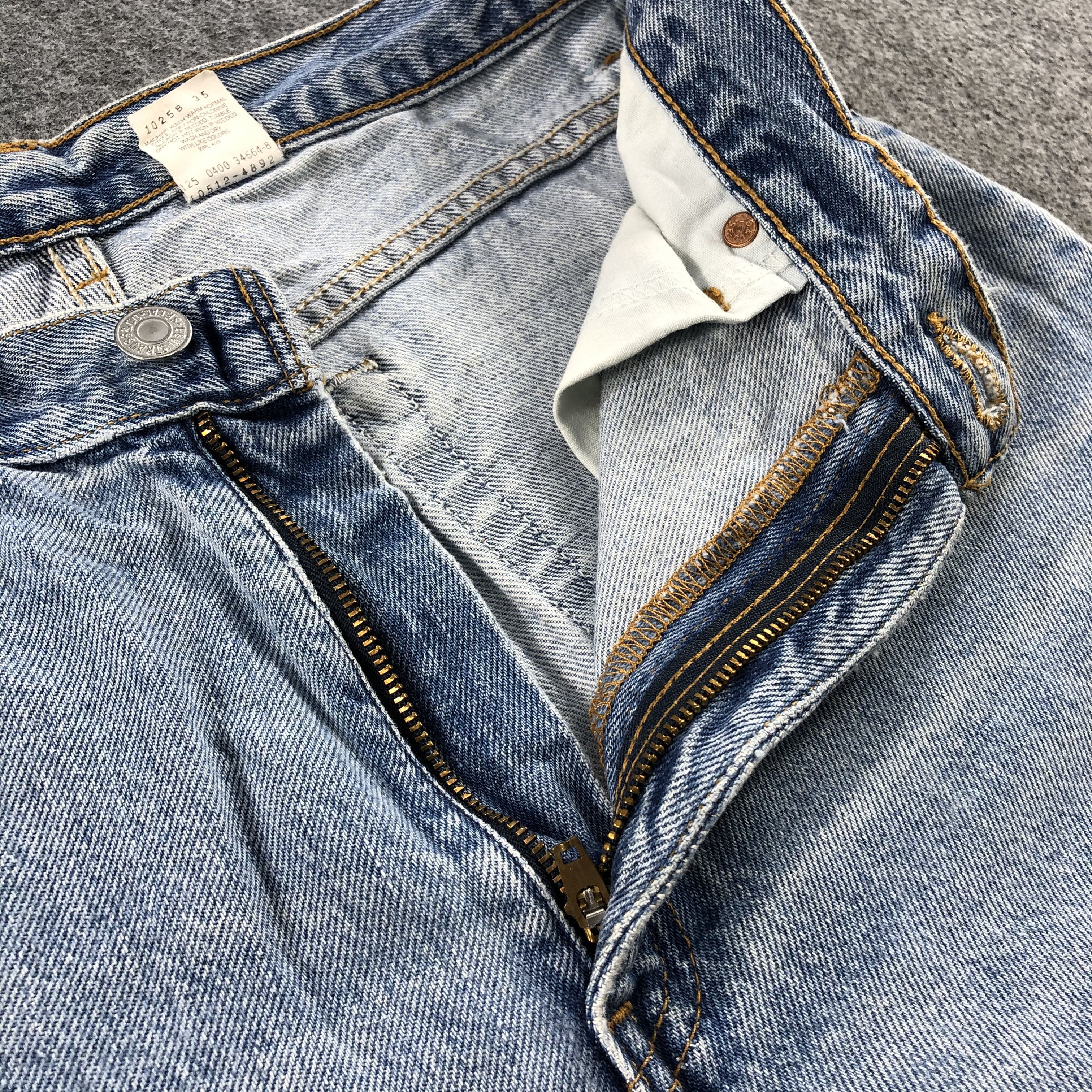 Levi's 90s Vintage Light Wash Levis 512 Jeans-J2164 Size US 29 - 11 Thumbnail
