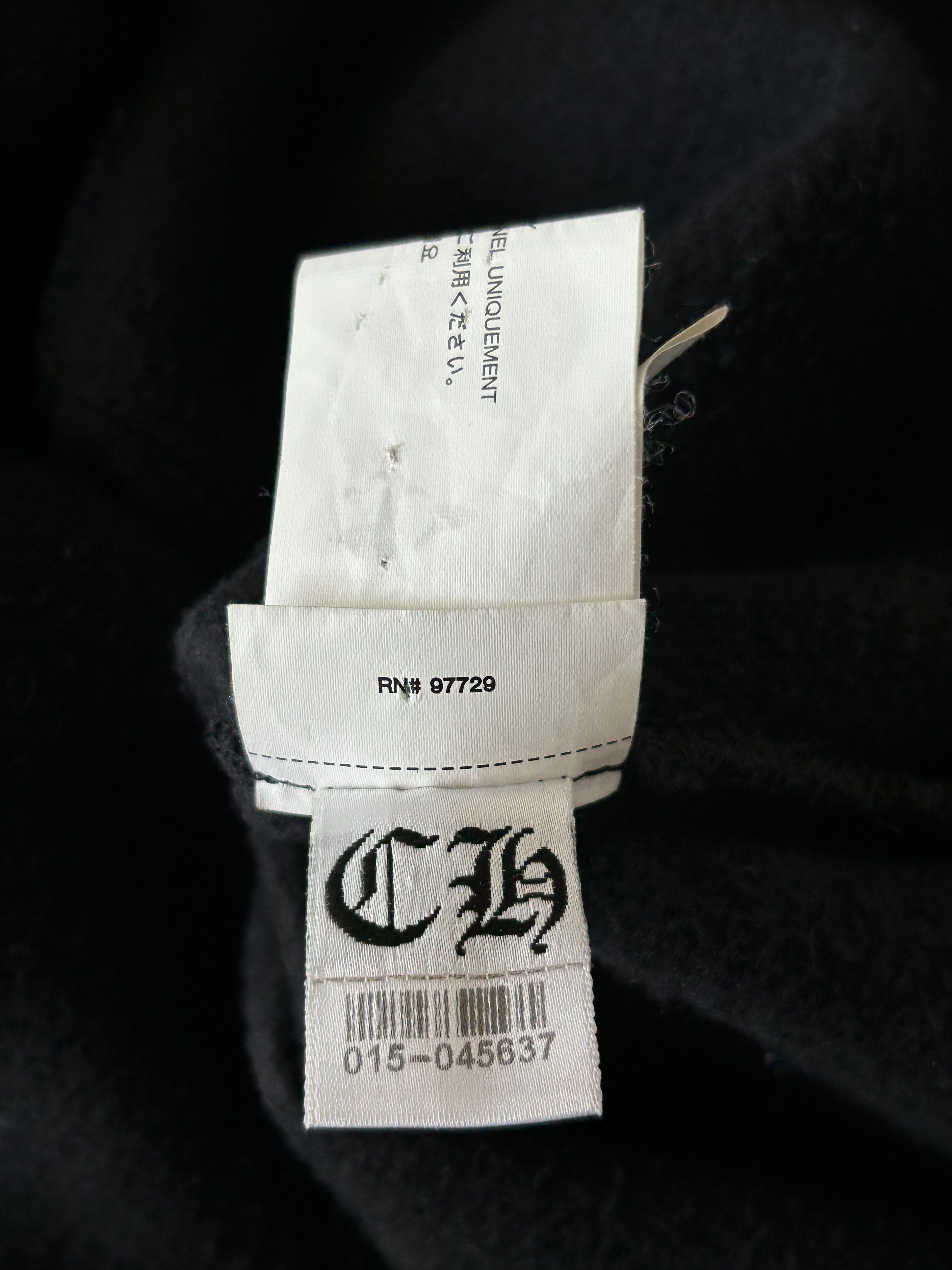 Chrome Hearts Chrome Hearts Black Leather Triple Cross Sweater Size US S / EU 44-46 / 1 - 7 Thumbnail