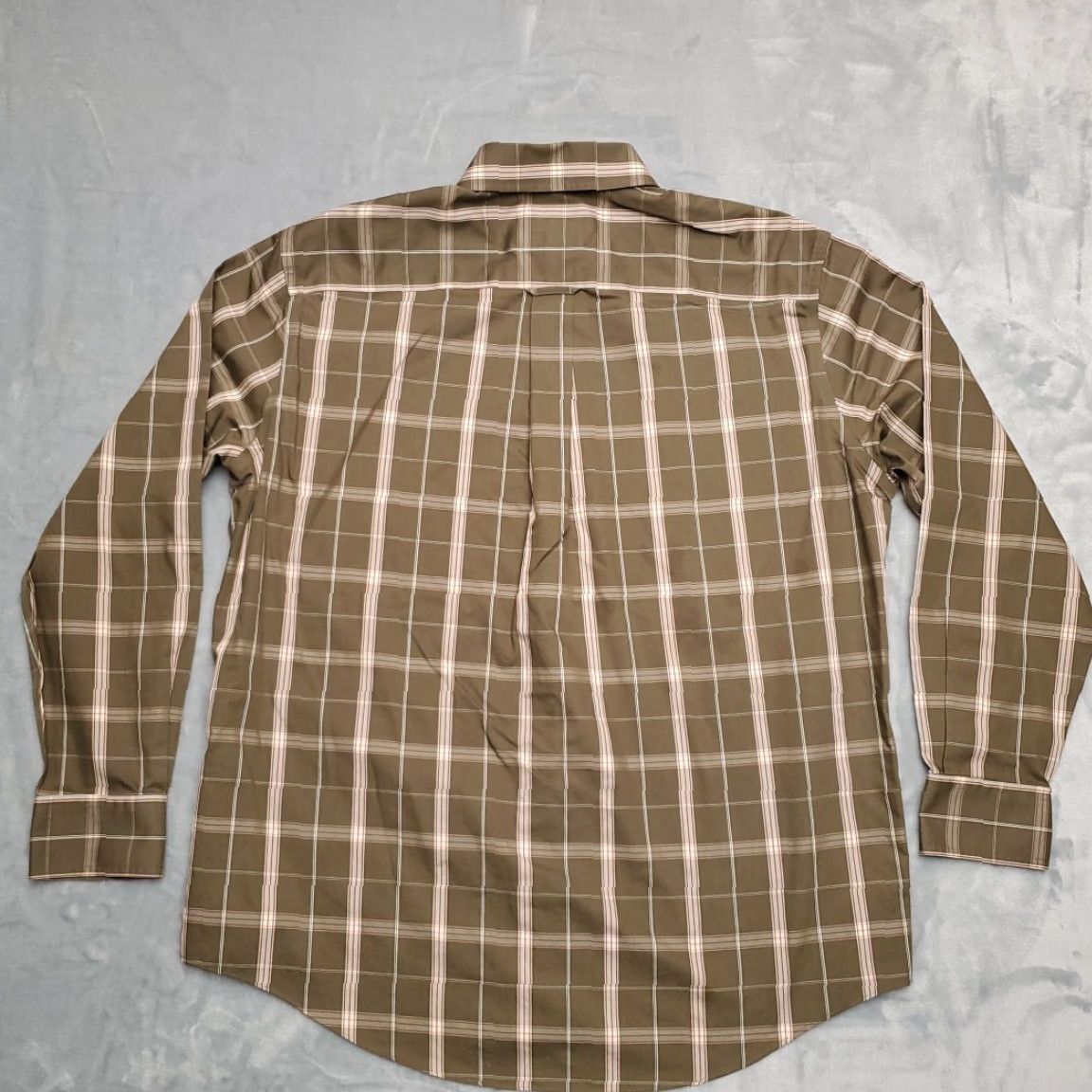 Vintage Cabela's Shirt Men XL Green Plaid 100% Cotton Long Sleeve Outdoor Casual, Button-Up, Button-Down Collar, Pockets, Woven Shine Size US XL / EU 56 / 4 - 6 Thumbnail